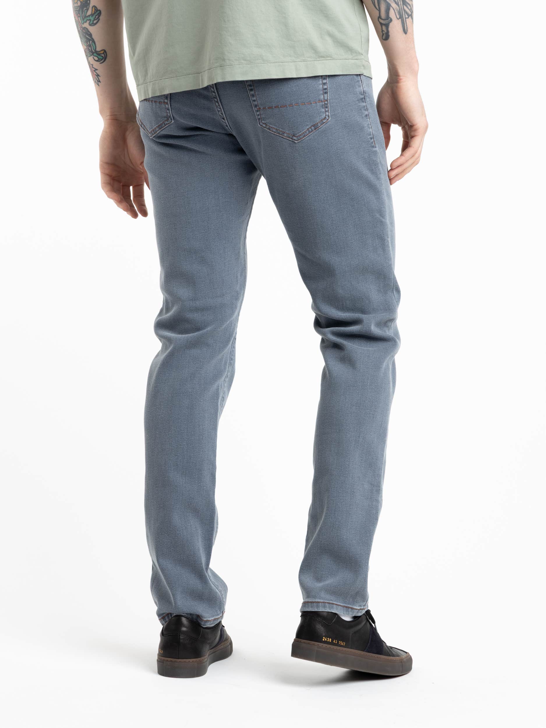 Grey-Blue Milano Slim Jean
