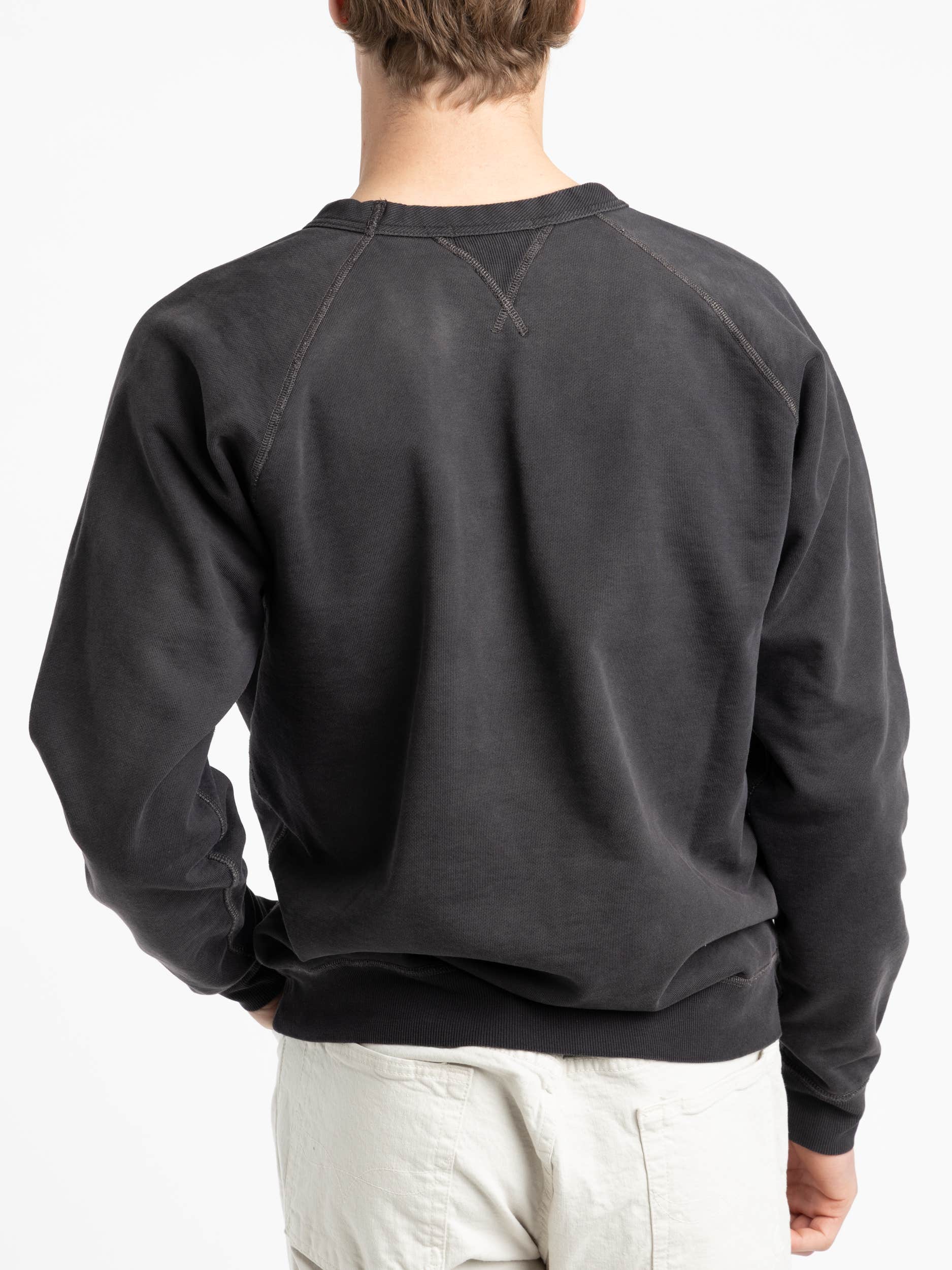 Dark Grey French Terry Crewneck