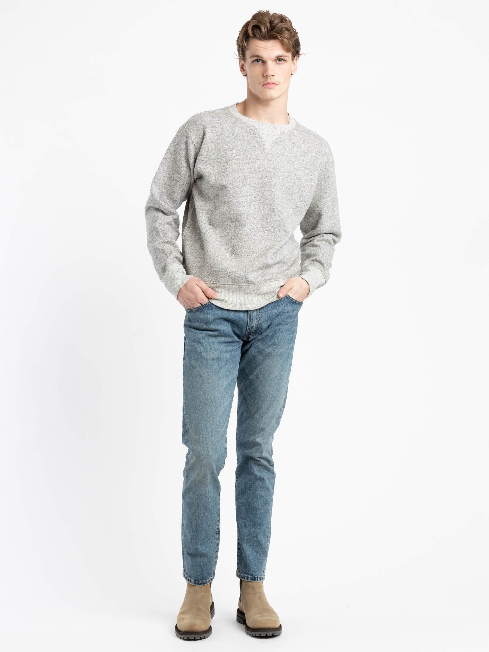Grey Fleece Sweatshirt
