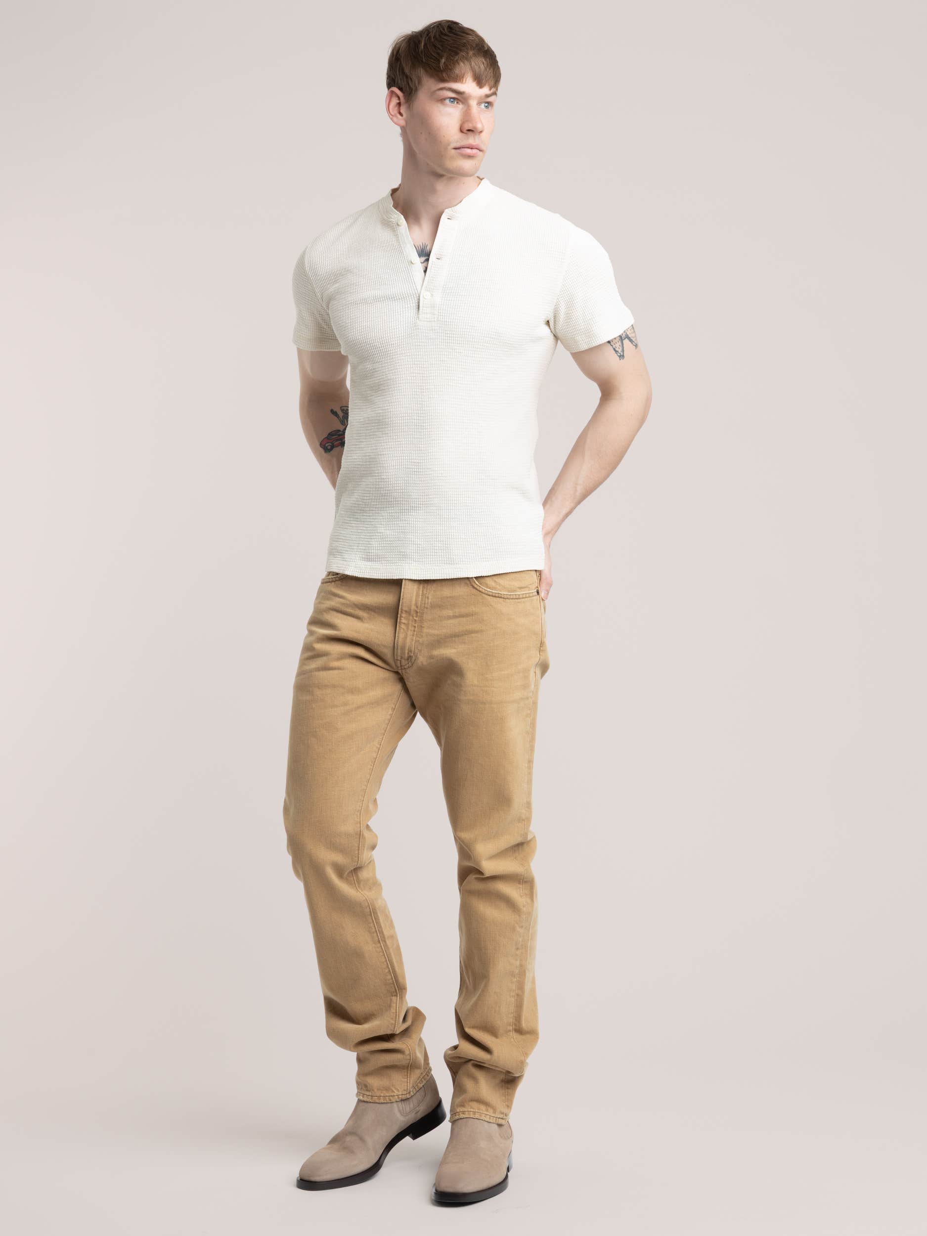 High Slim Brown Jean