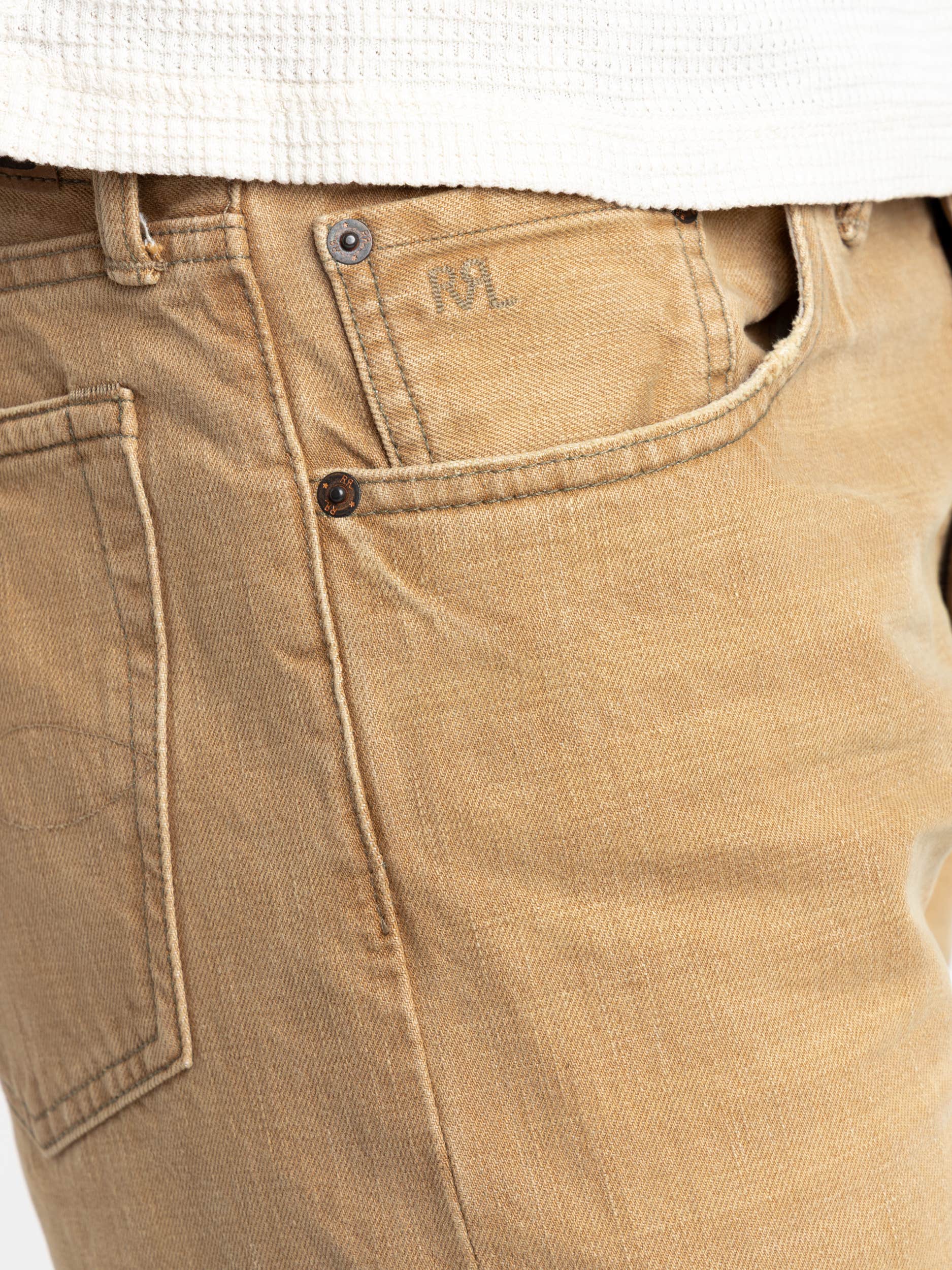 High Slim Brown Jean