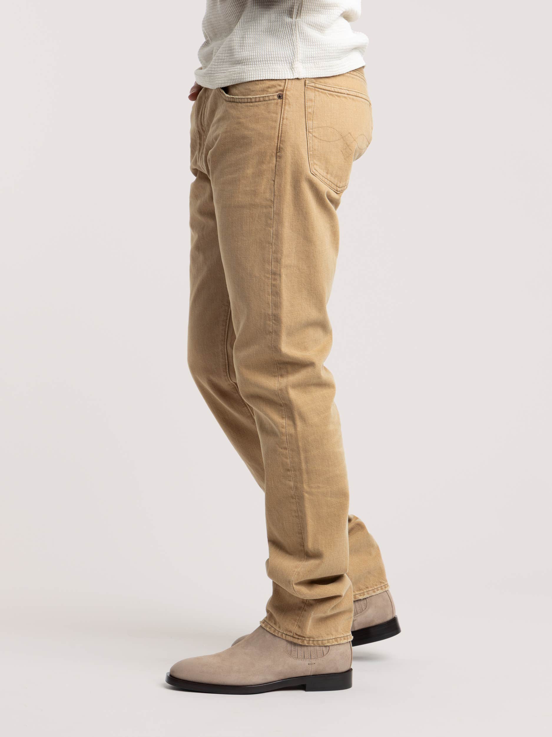High Slim Brown Jean