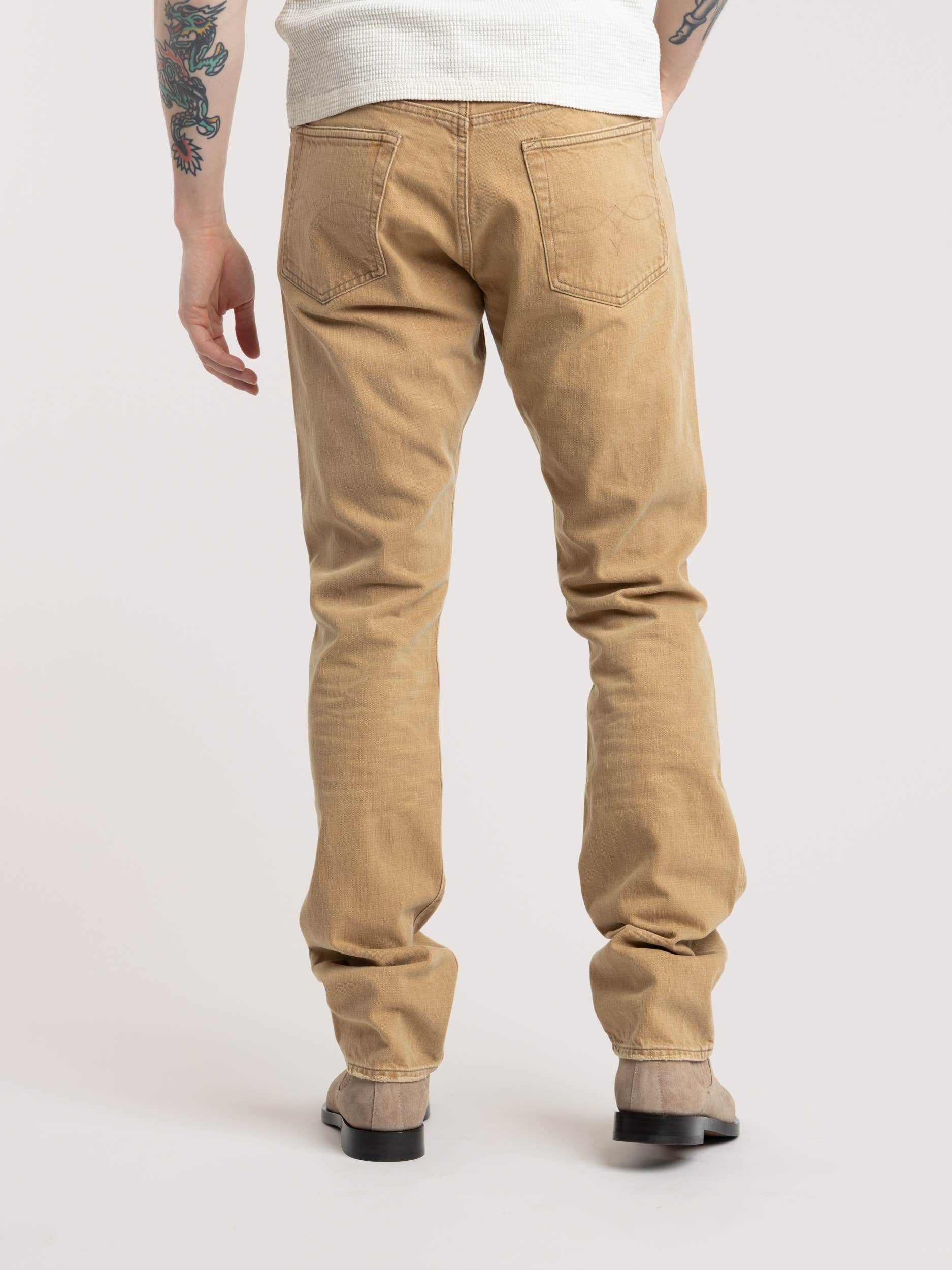 High Slim Brown Jean