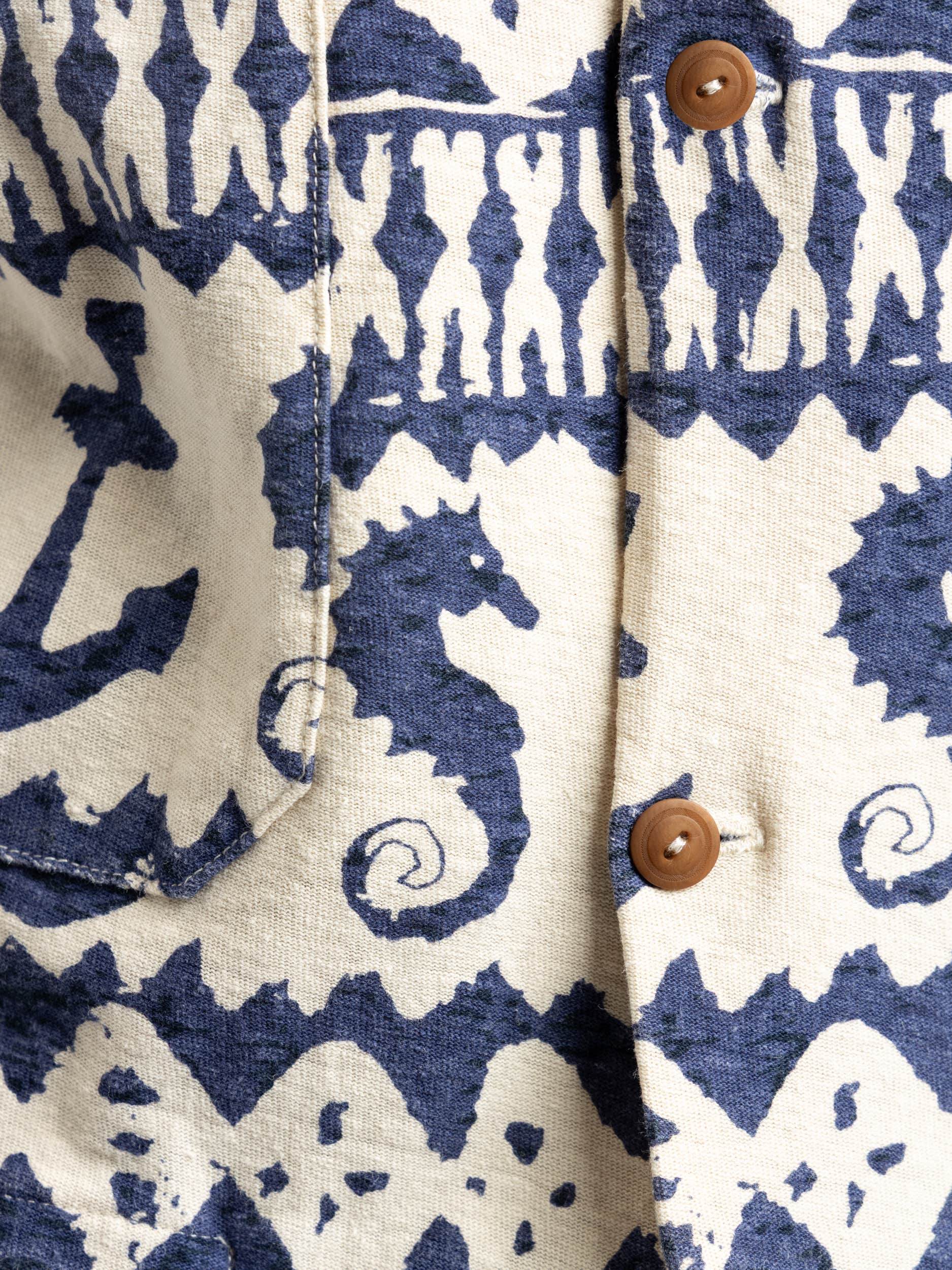 Nautical Print Jersey Shirt