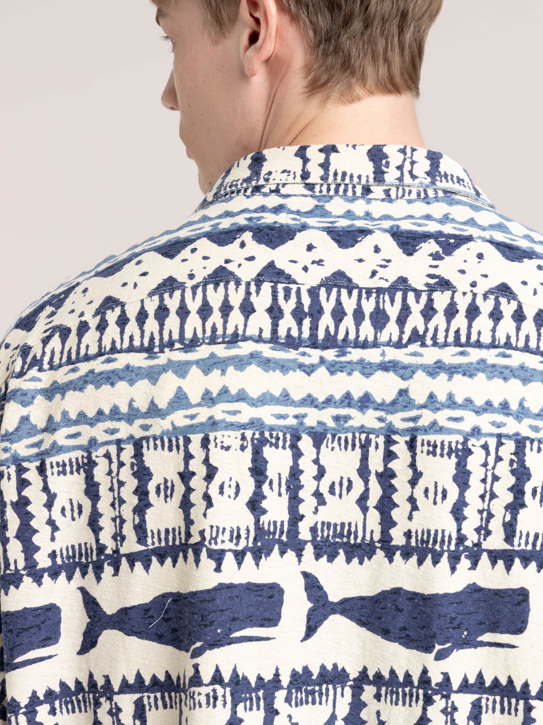 Nautical Print Jersey Shirt