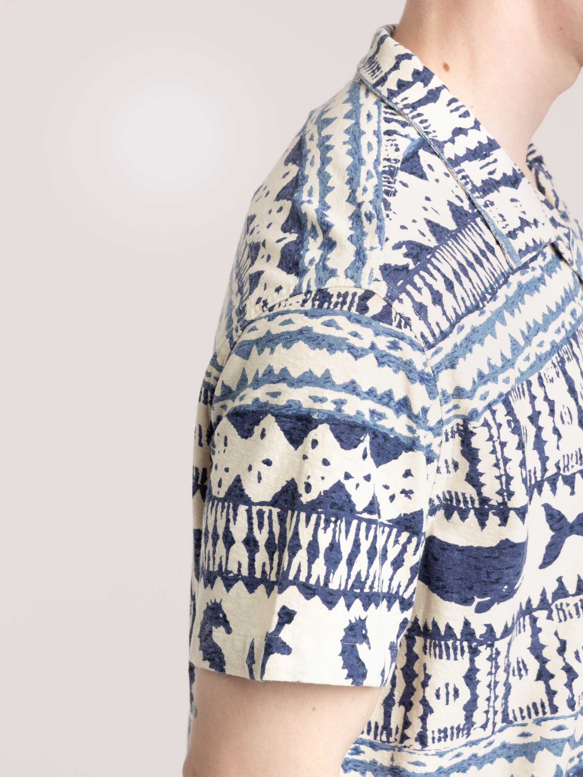 Nautical Print Jersey Shirt