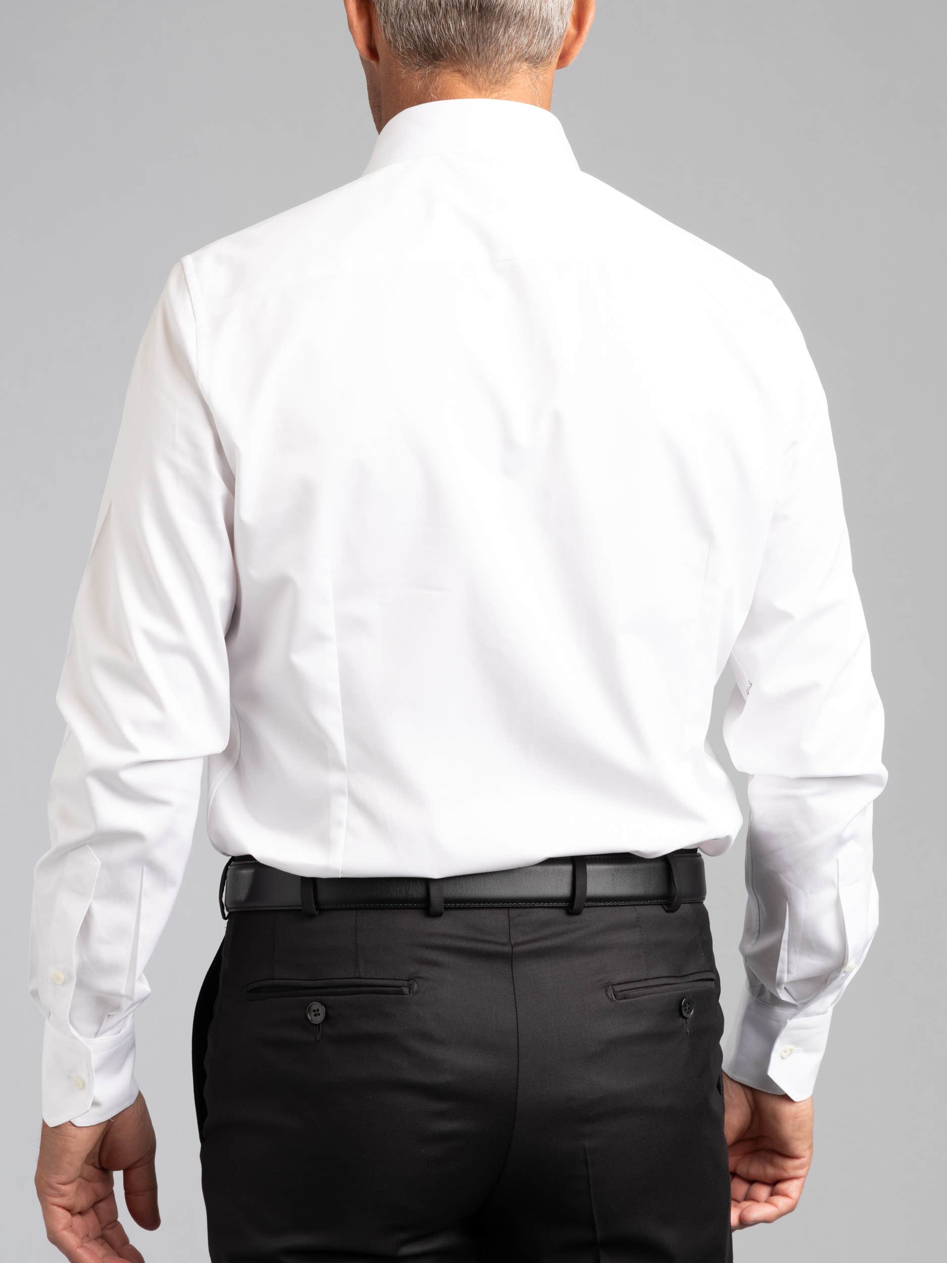 White Slimline Dress Shirt