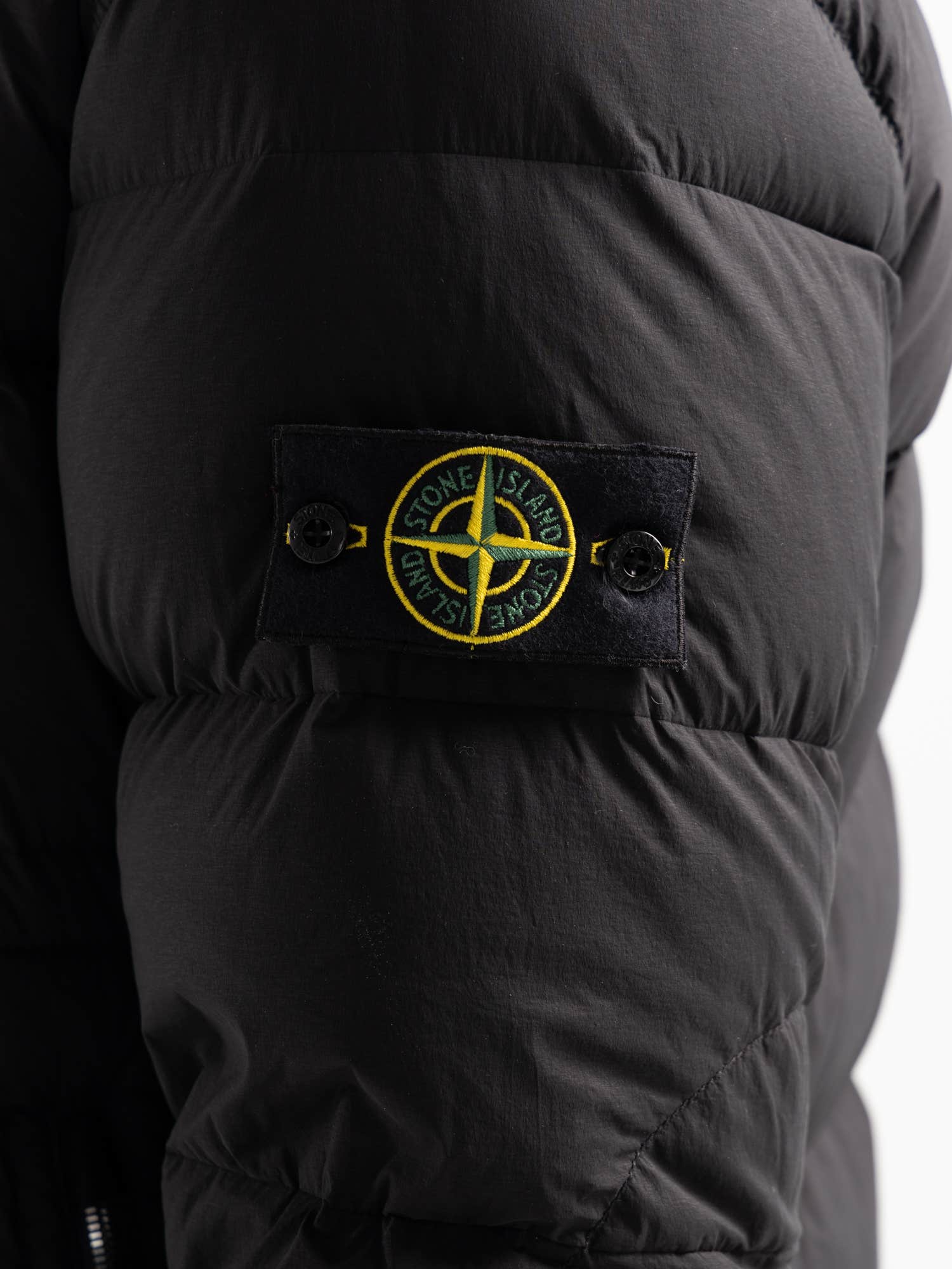 Seamless Tunnel Down Nylon Puffer Jacket