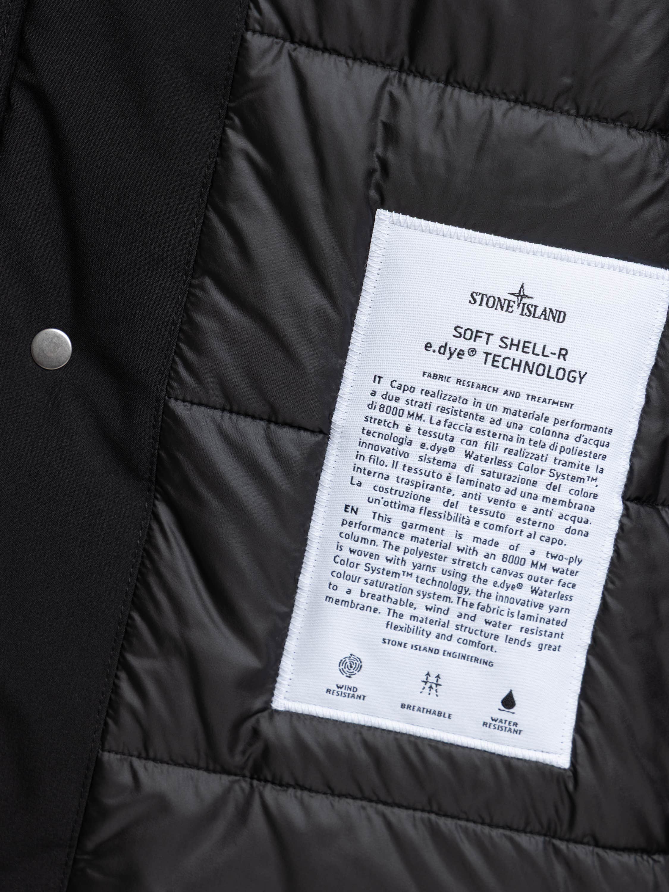 Waterproof and Windproof PrimaLoft Padded Coat