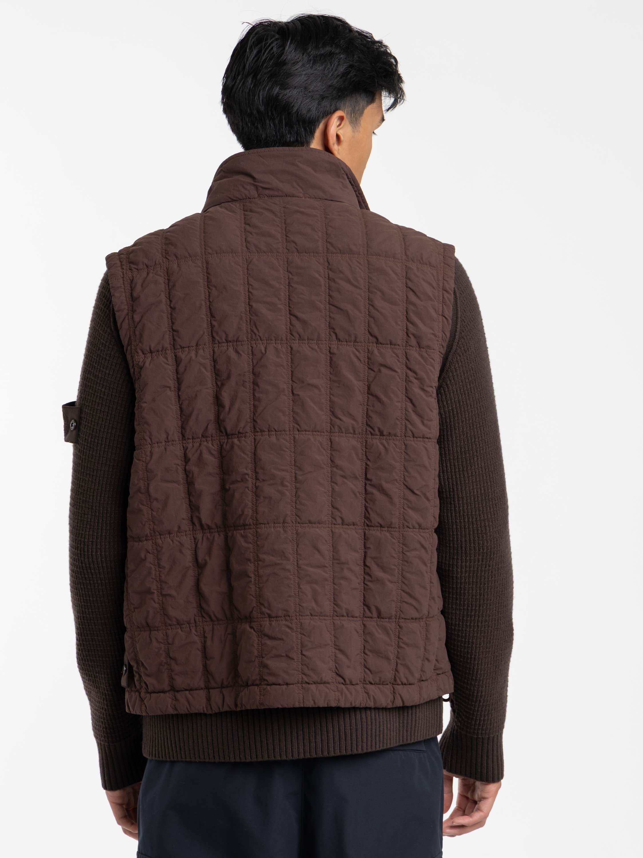 Nylon Brown Padded Ghost Vest
