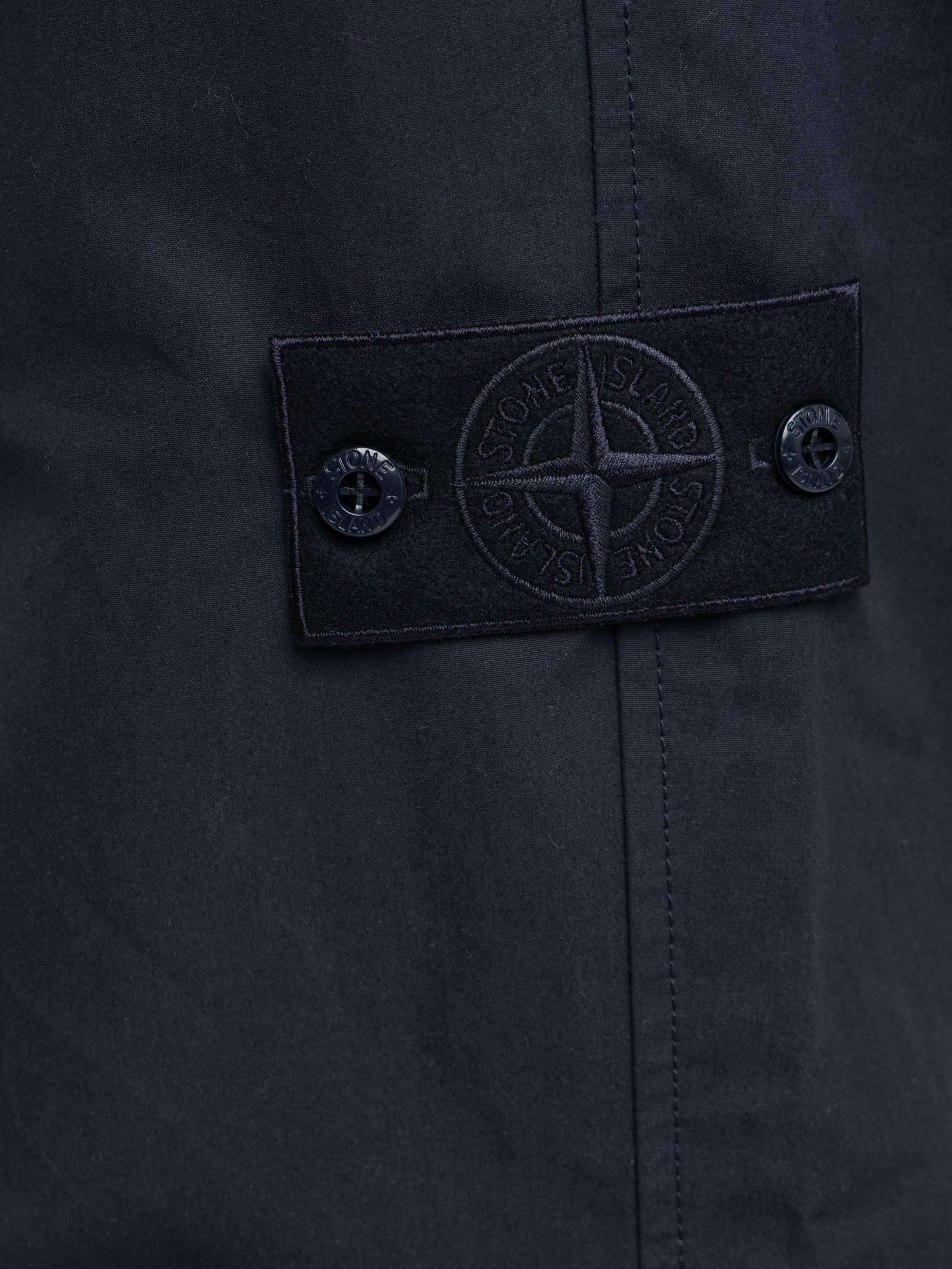 Navy Waterproof Cotton Canvas Ghost Pant