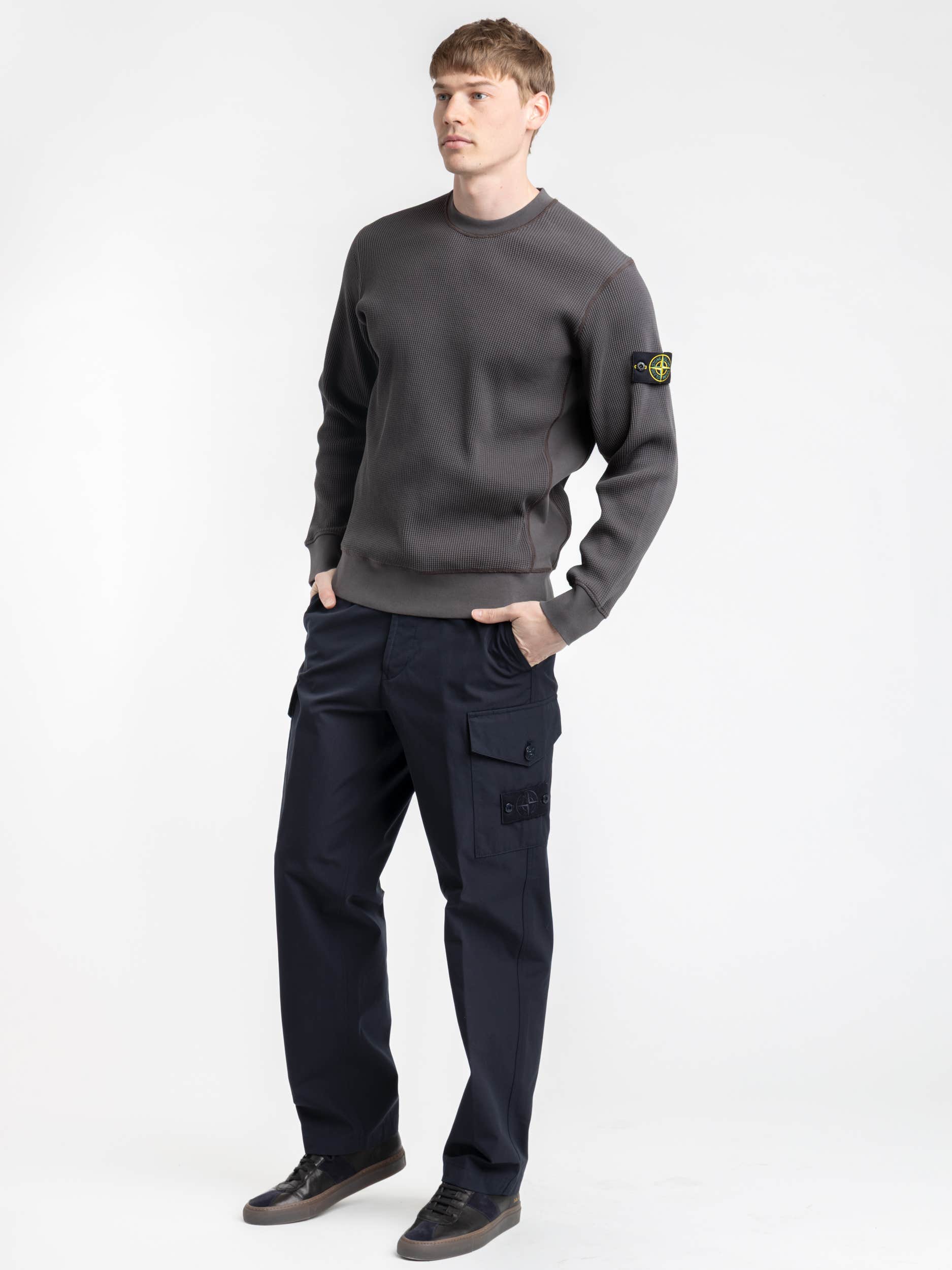 Cotton Weatherproof Pant In Navy