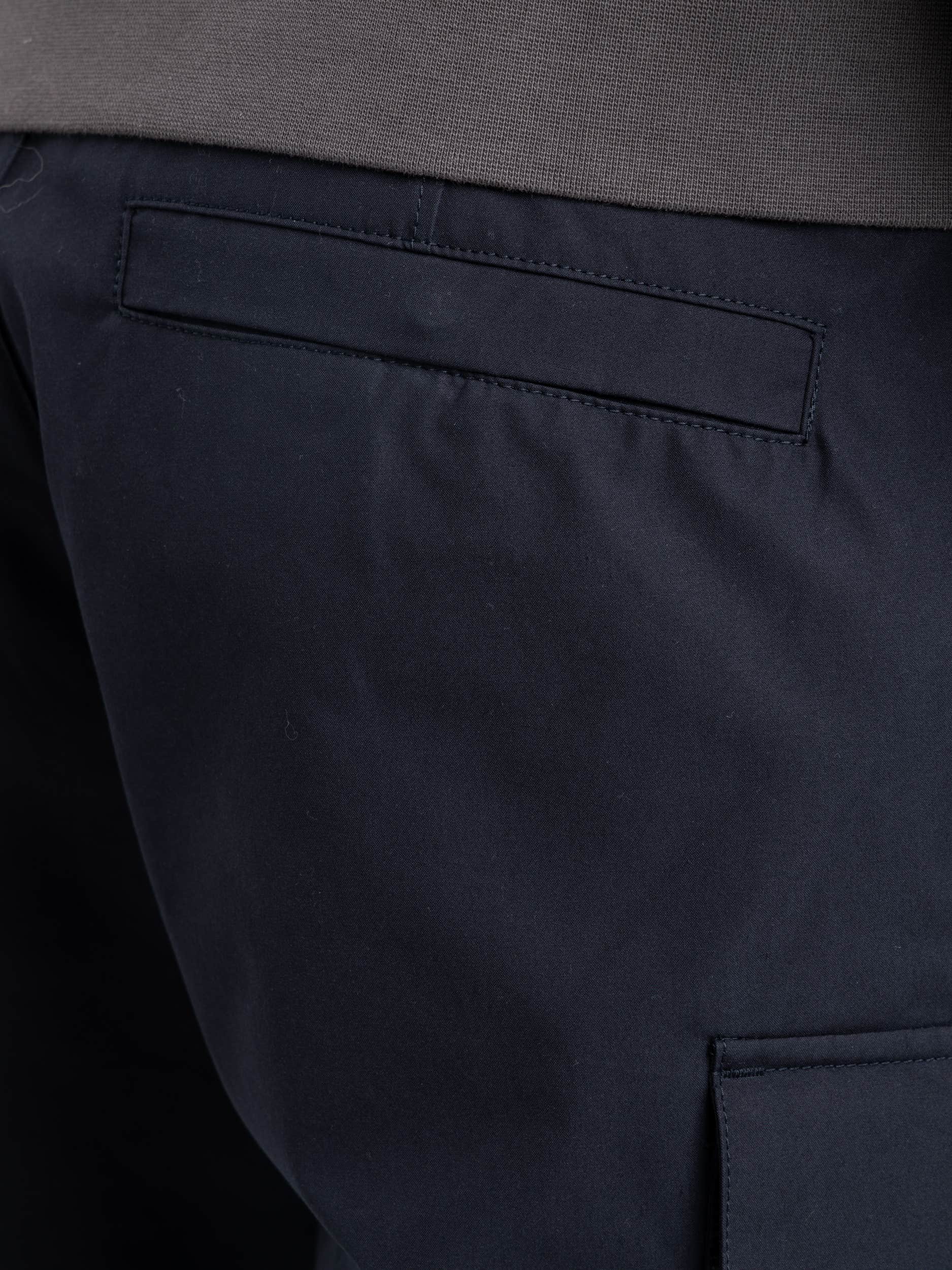 Cotton Weatherproof Pant In Navy