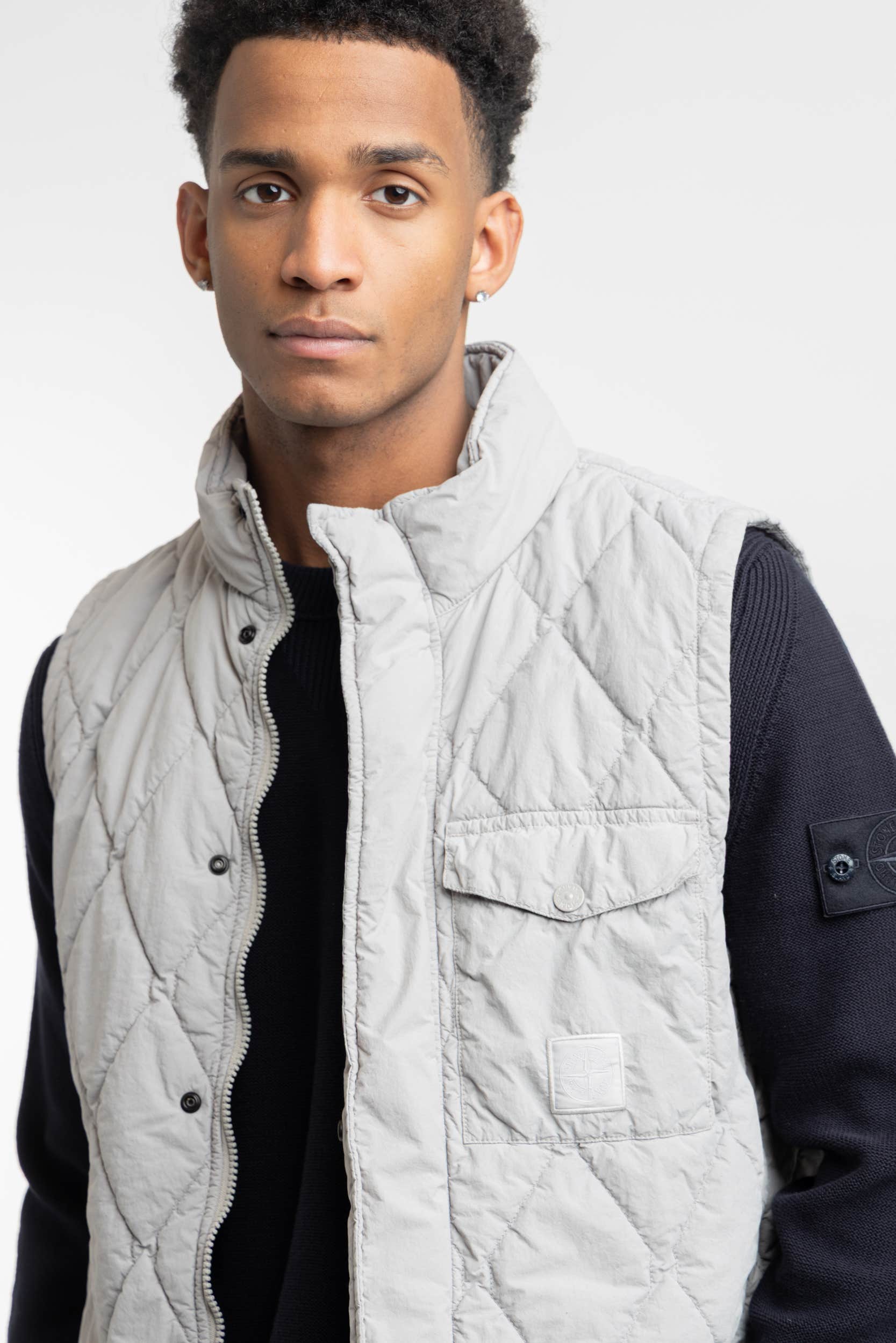 Ghost PRIMALOFT® Padded Grey Vest