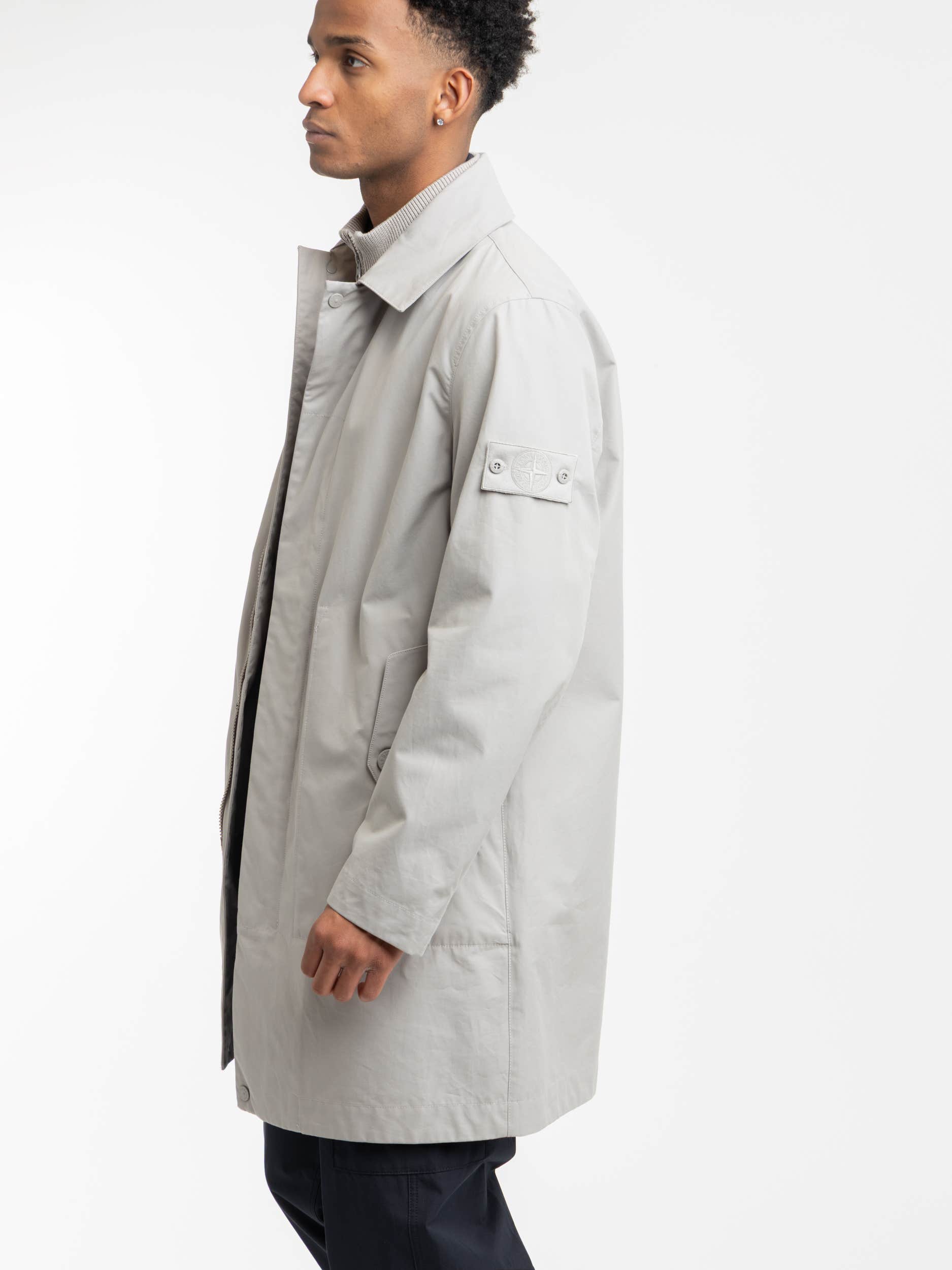 Ghost Weatherproof Cotton Grey Trench Coat