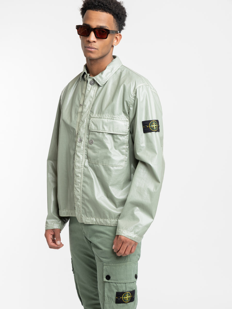 Mussola Gommata-TC Sage Shirt Jacket – The Helm Clothing