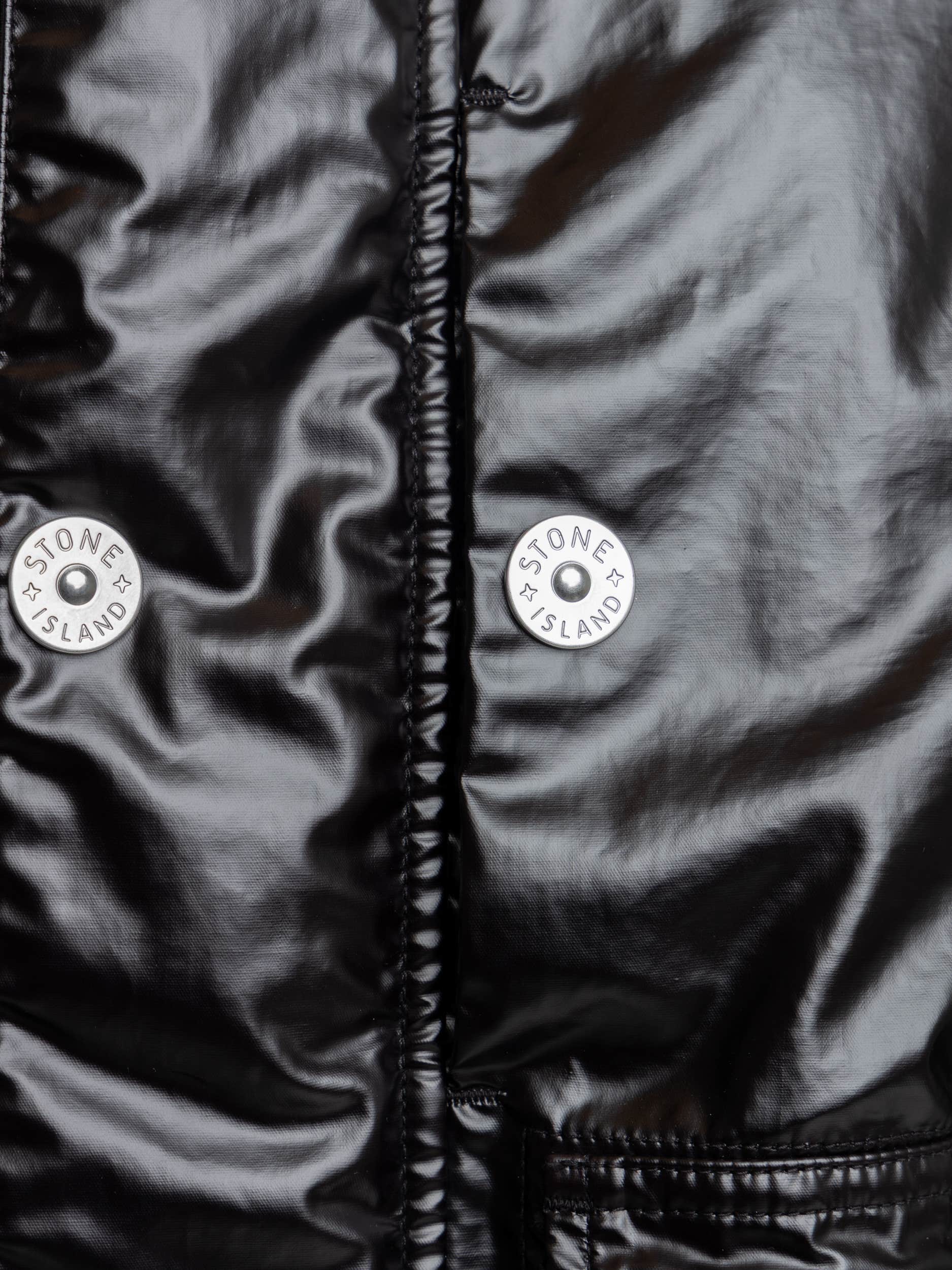 Mussola Gommata Black Jacket