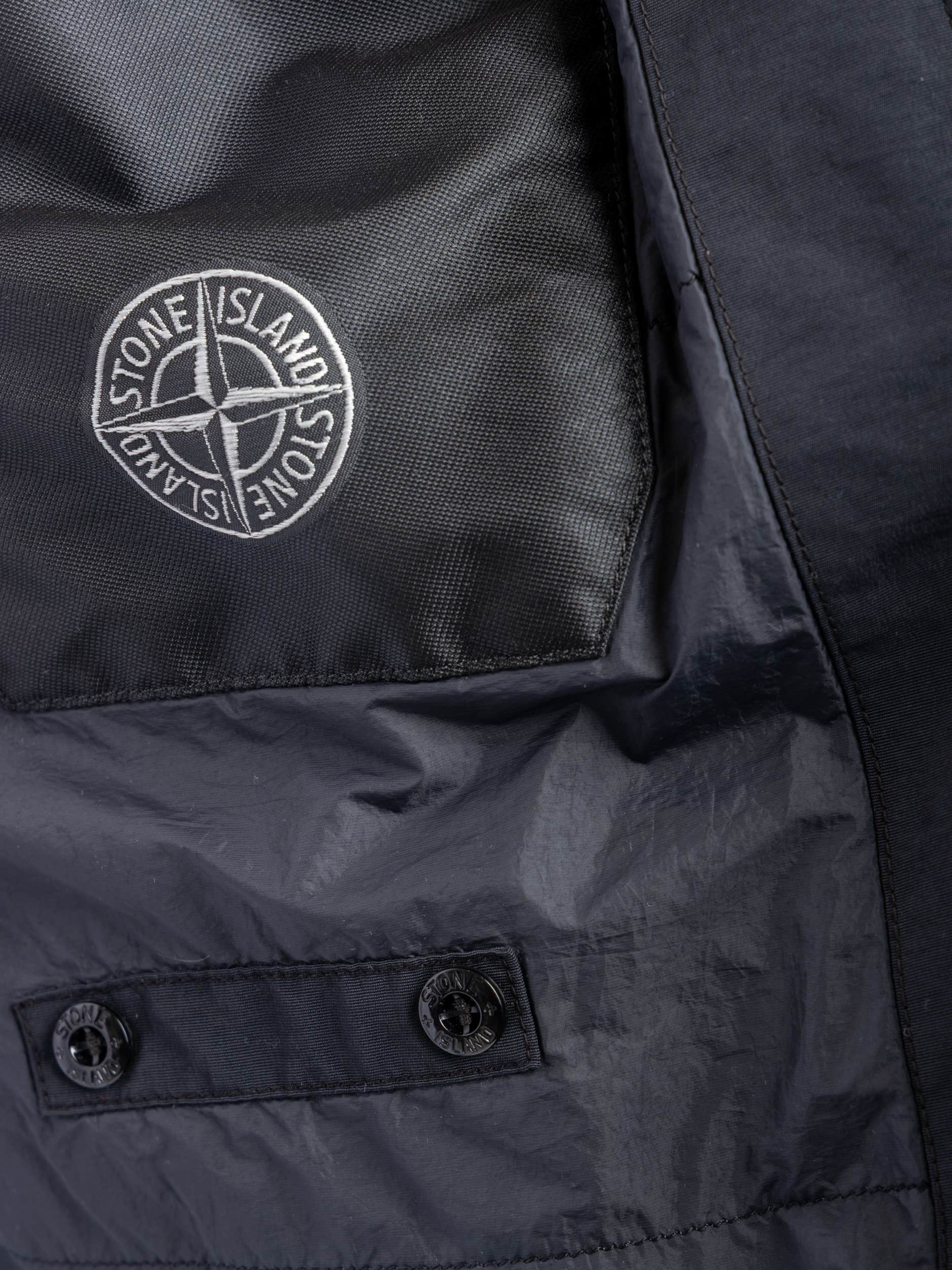 Mussola Gommata Black Jacket