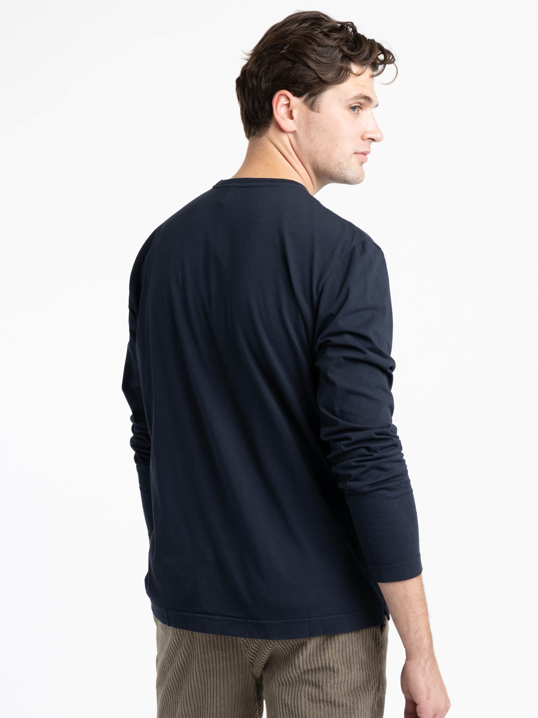 Dark Navy Cotton Shirt
