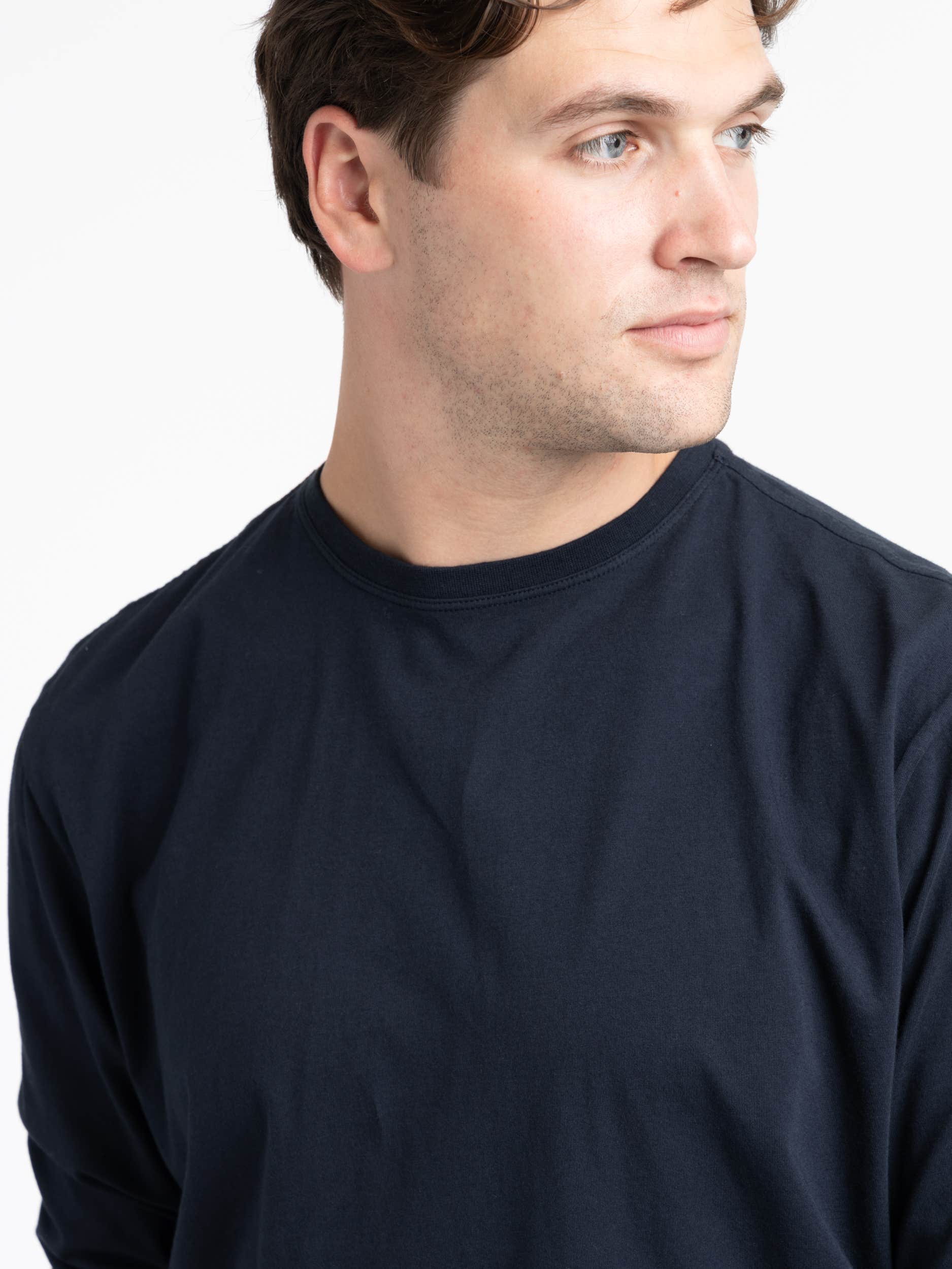 Dark Navy Cotton Shirt
