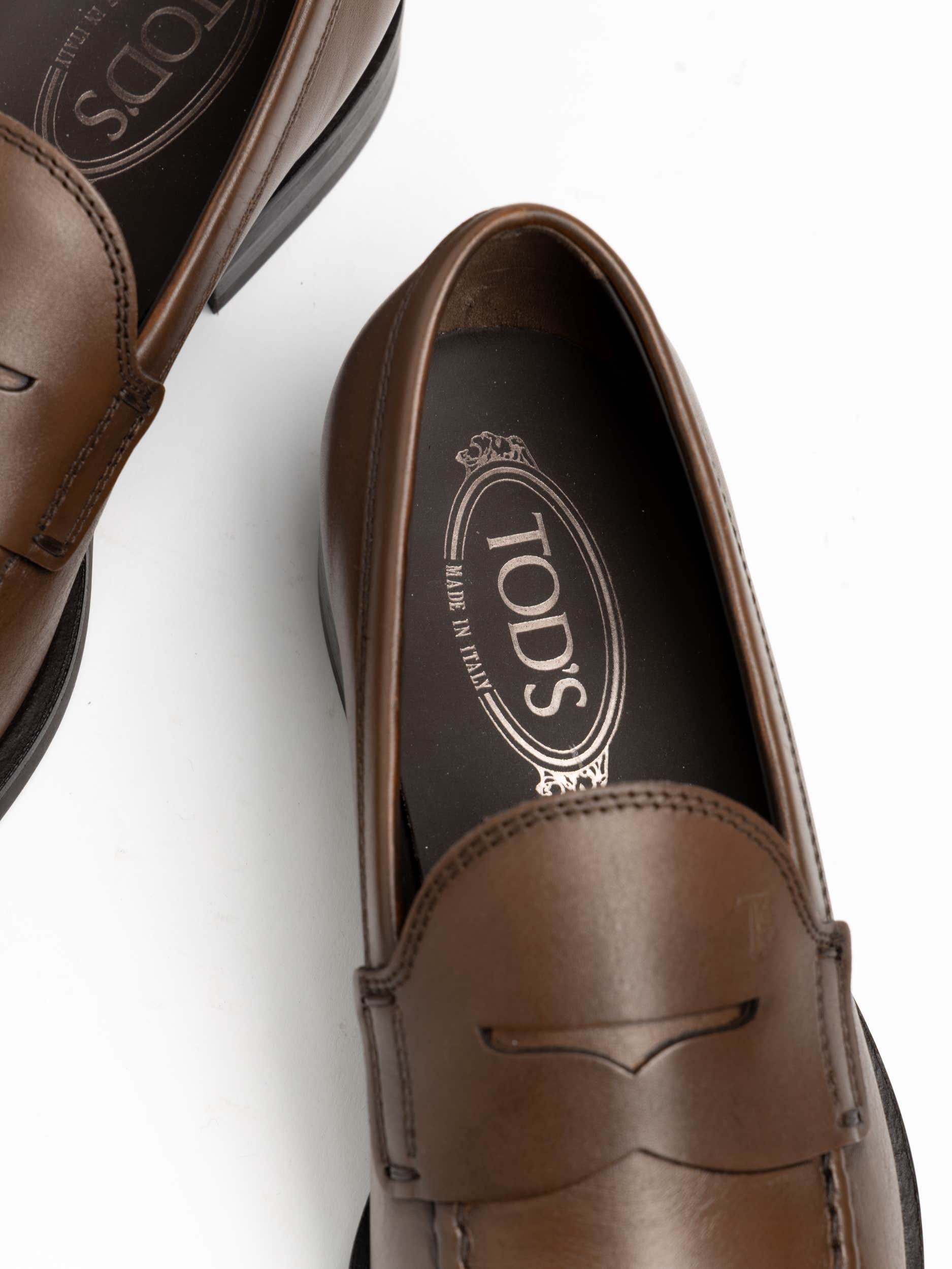 Brown Leather Loafers