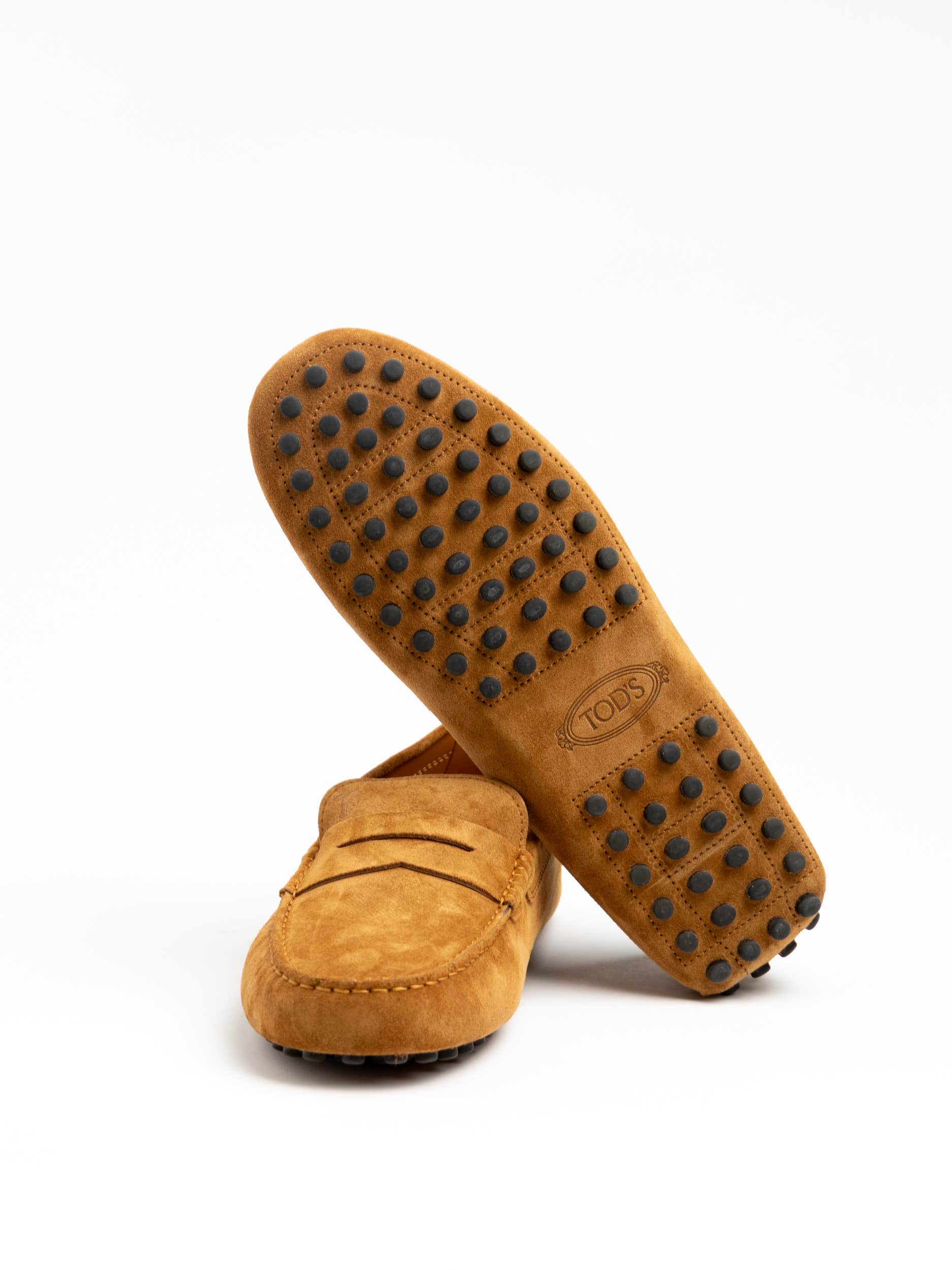 Brown Suede Gommino Driving Shoe