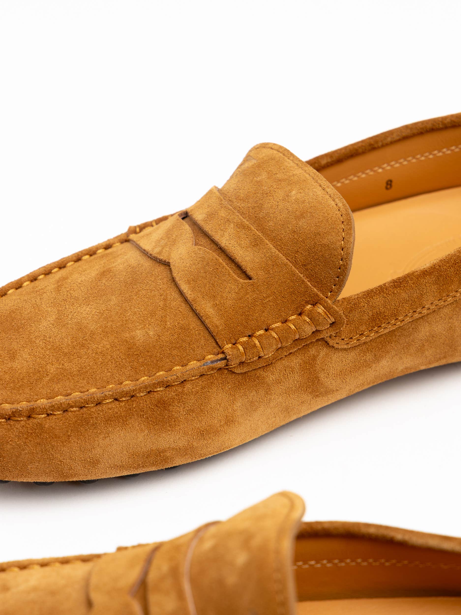 Brown Suede Gommino Driving Shoe