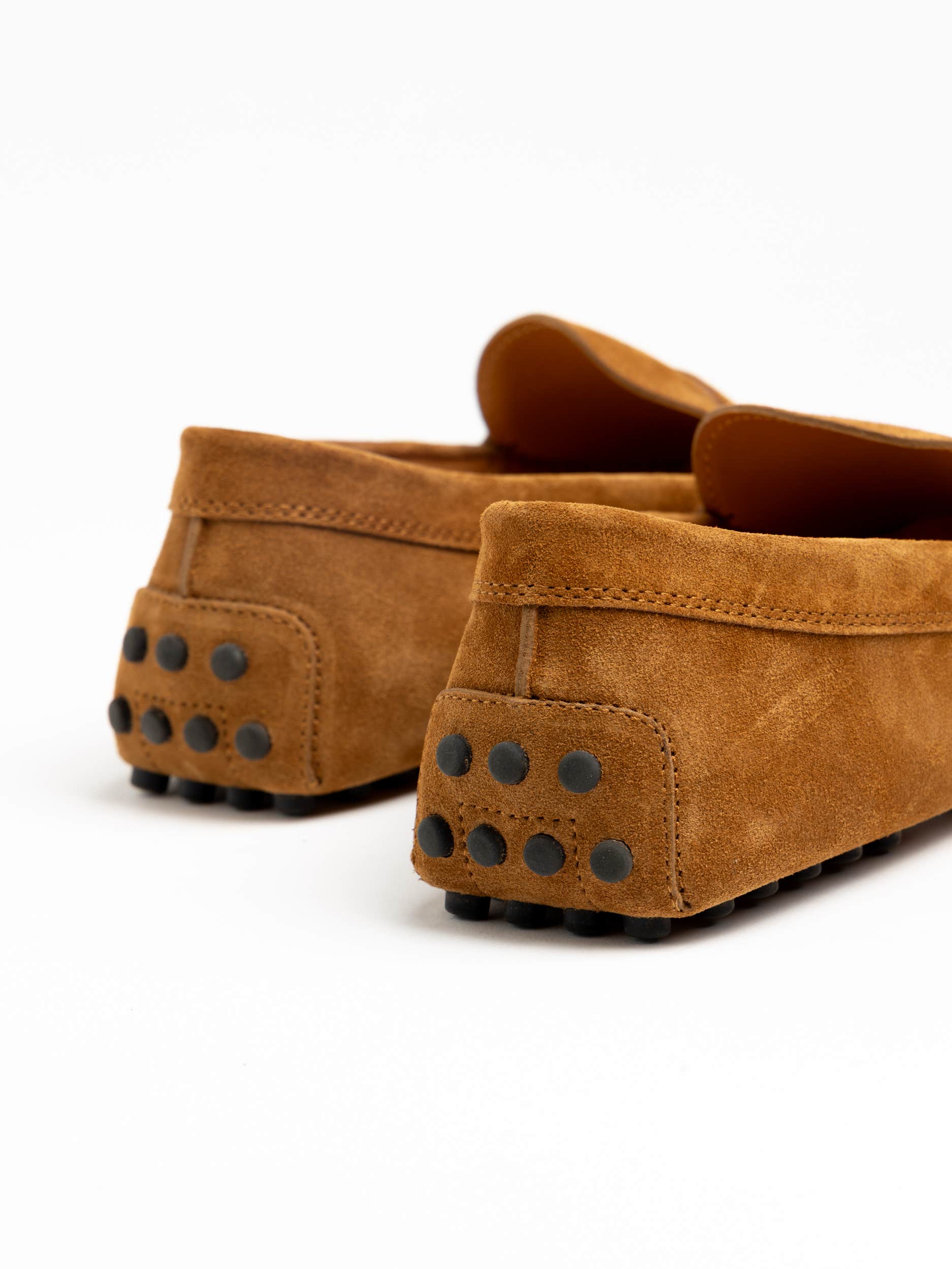 Brown Suede Gommino Driving Shoe