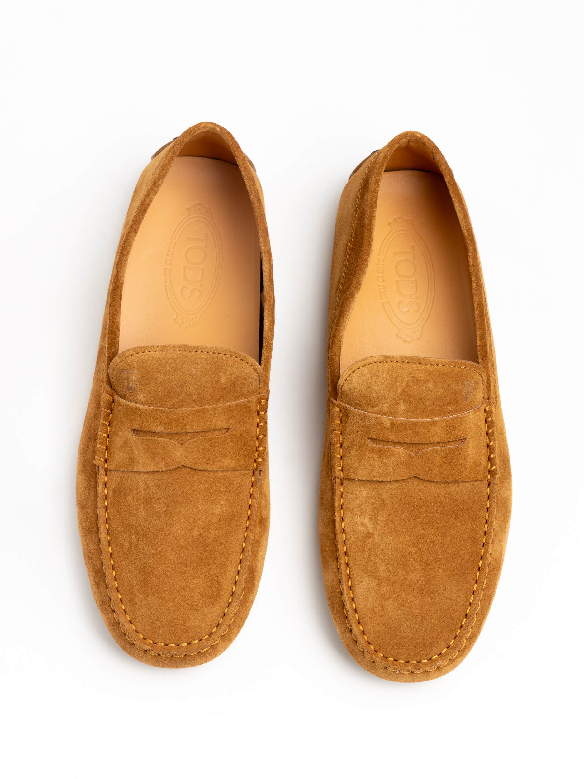Brown Suede Gommino Driving Shoe