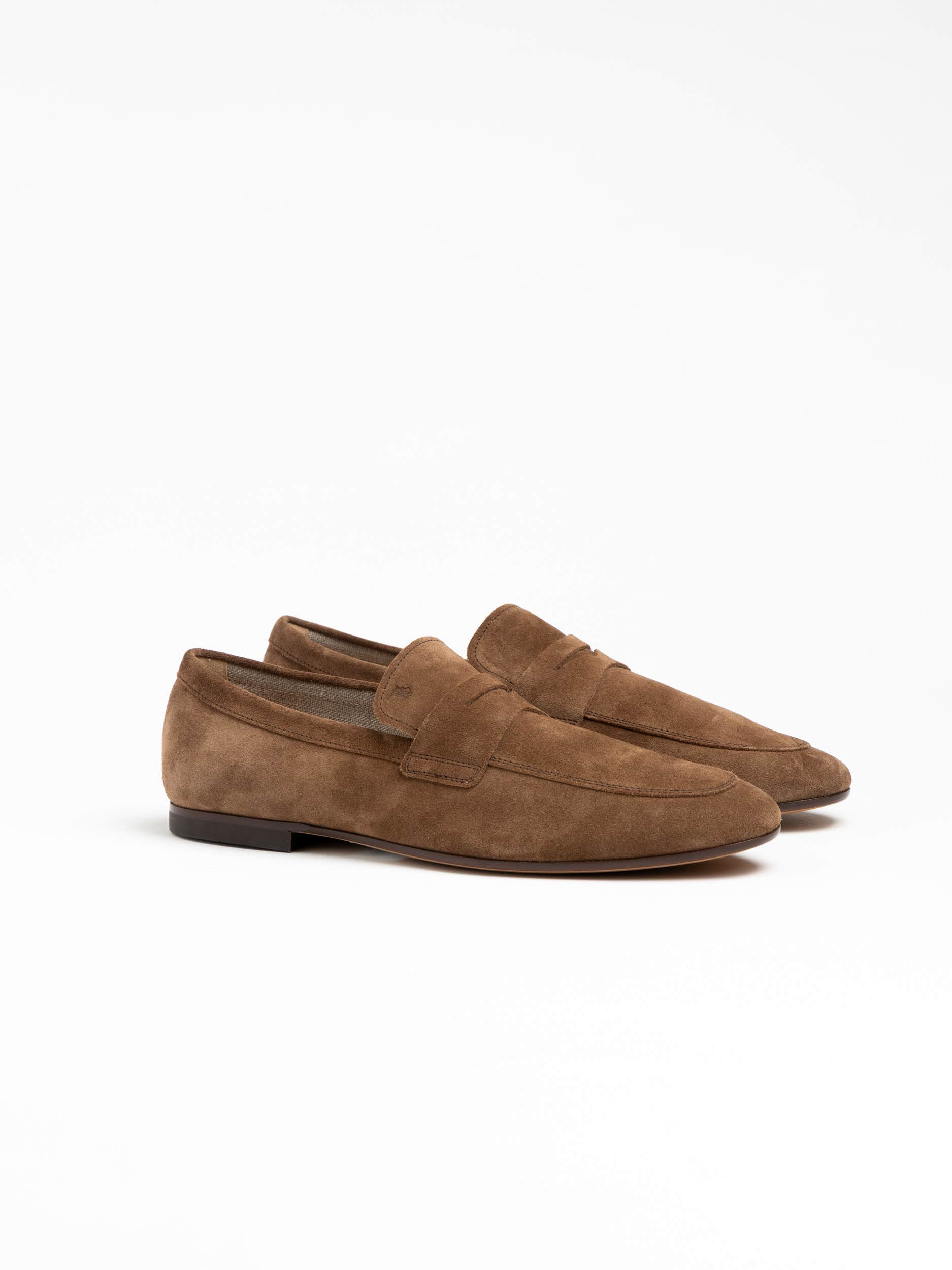 Brown Suede Loafer