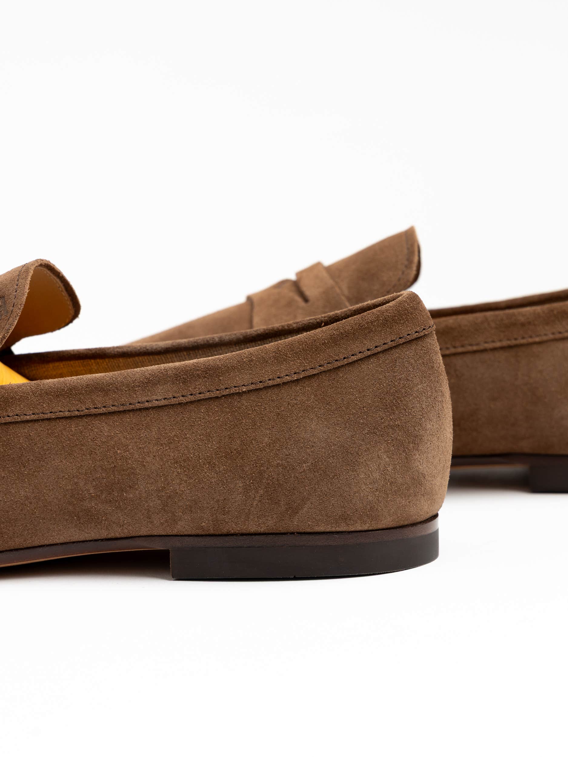 Brown Suede Loafer