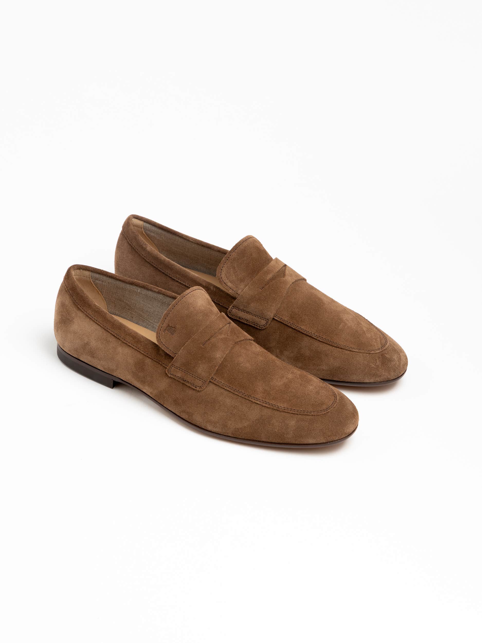 Brown Suede Loafer