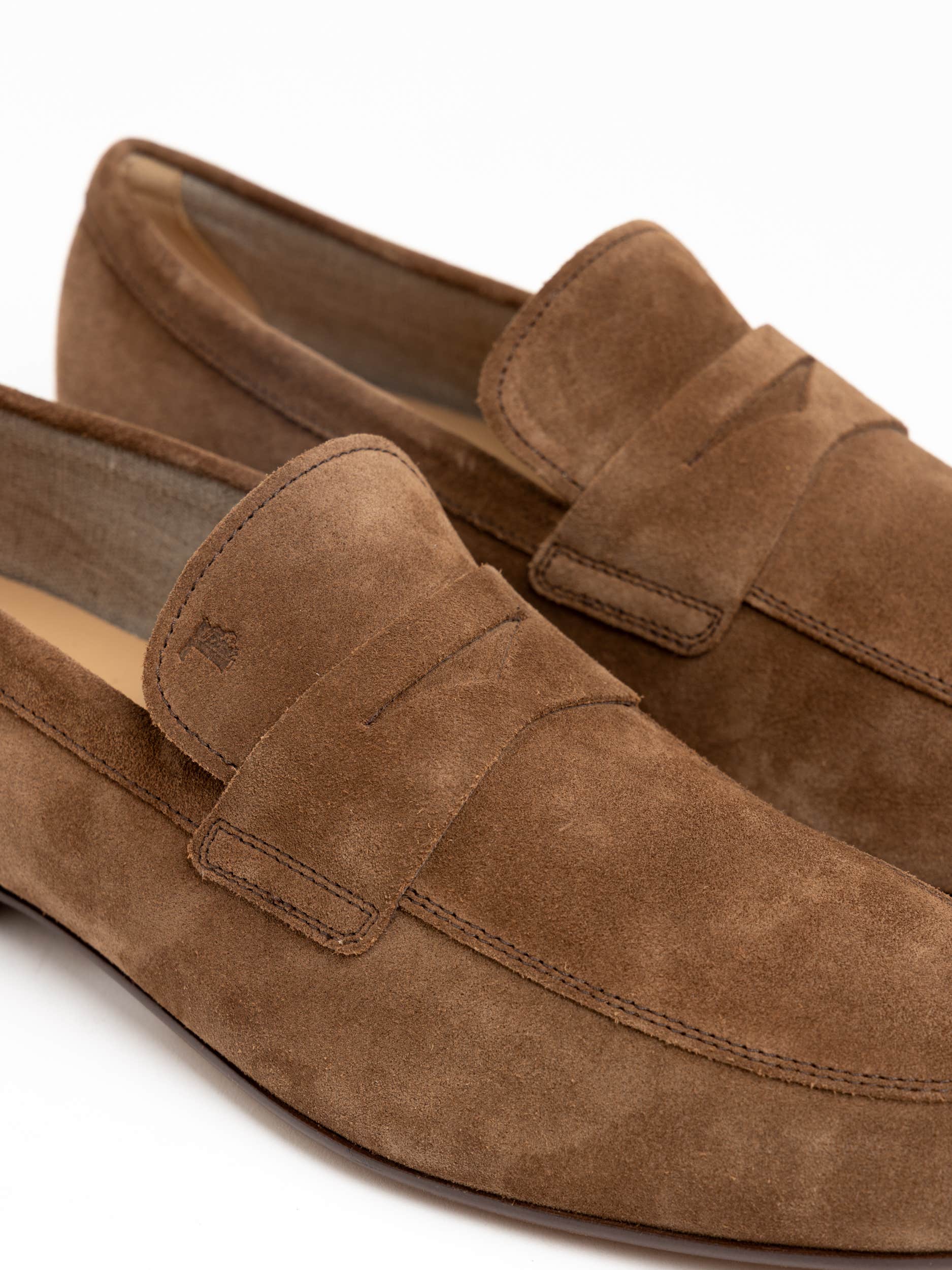 Brown Suede Loafer