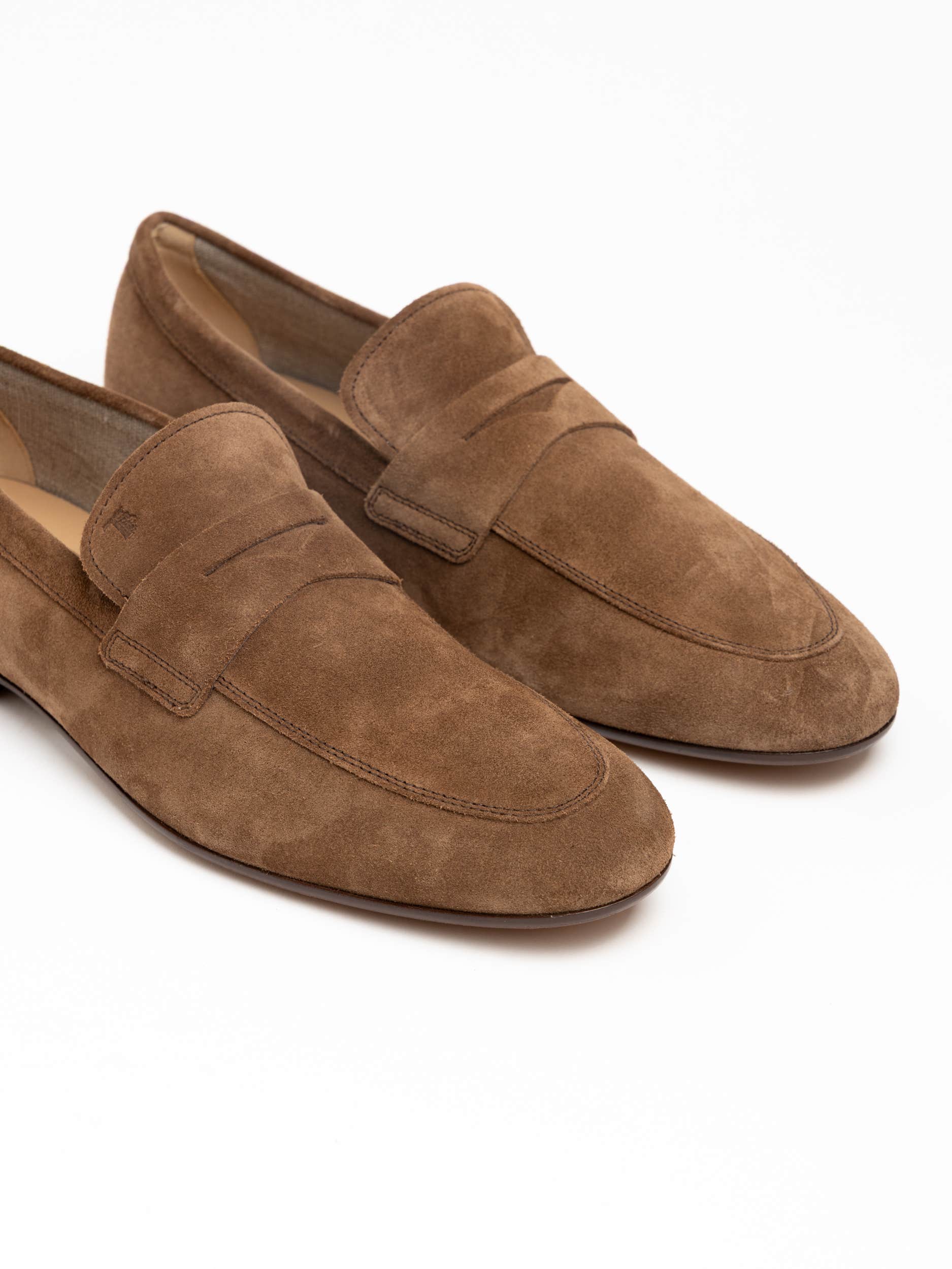 Brown Suede Loafer