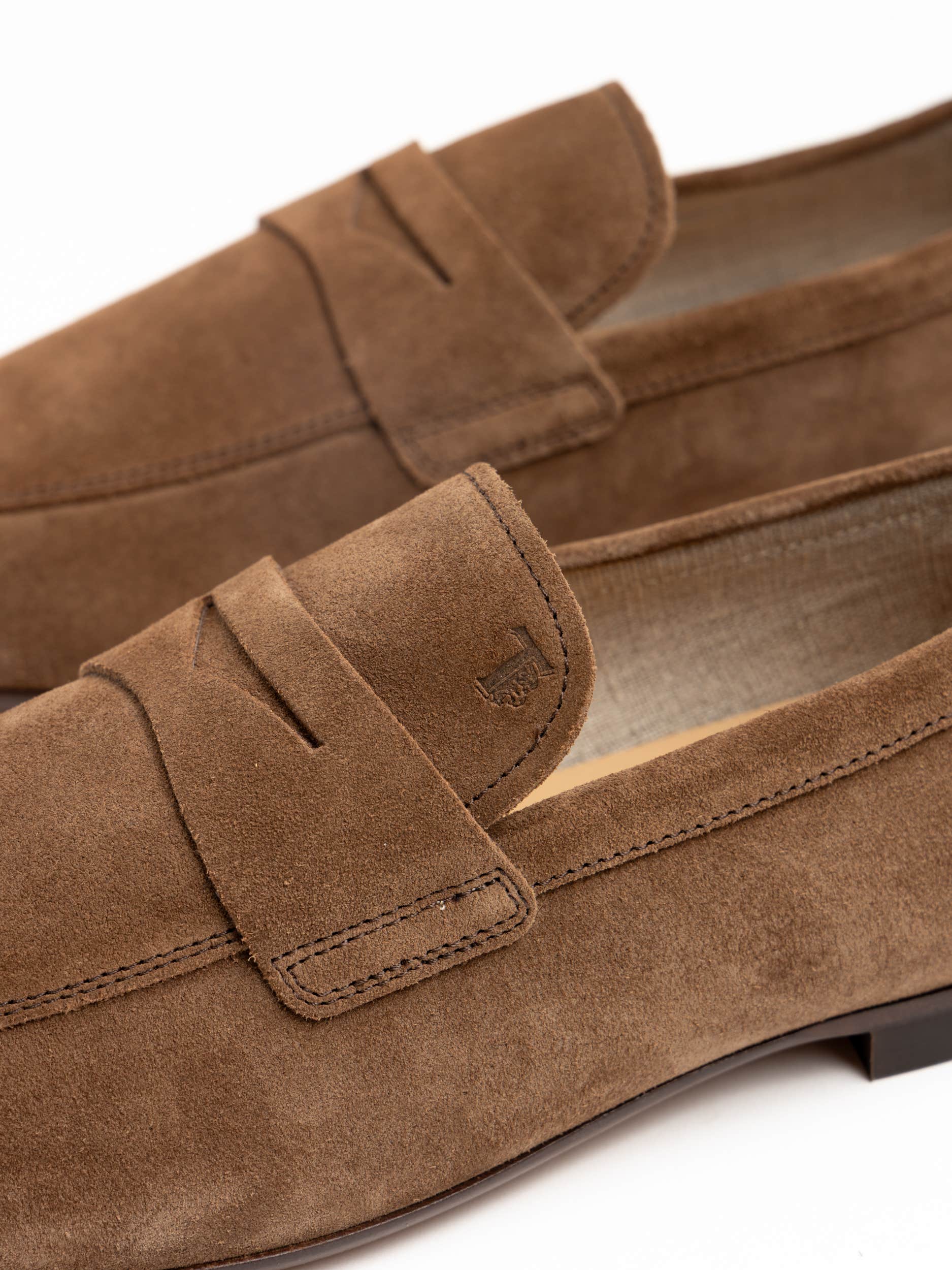 Brown Suede Loafer