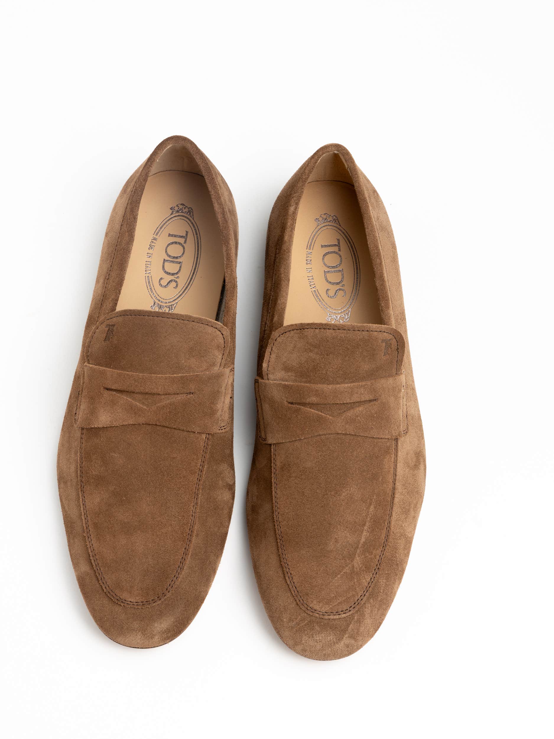 Brown Suede Loafer