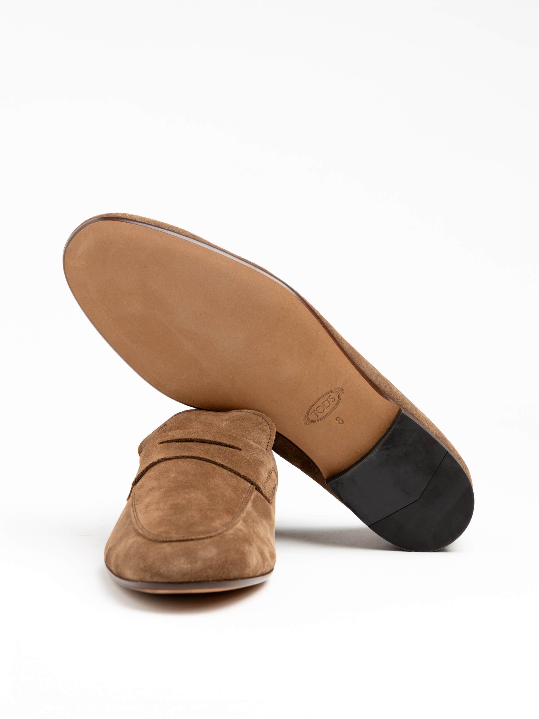 Brown Suede Loafer