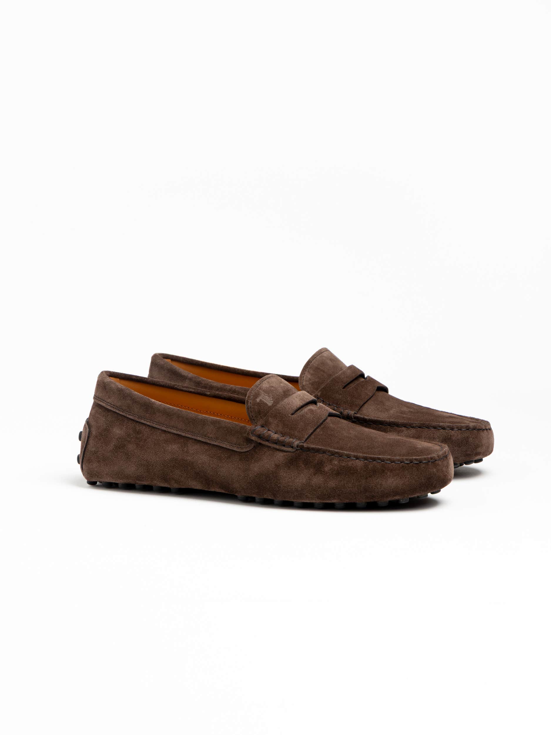 Dark Brown Suede Gommino Driving Shoe