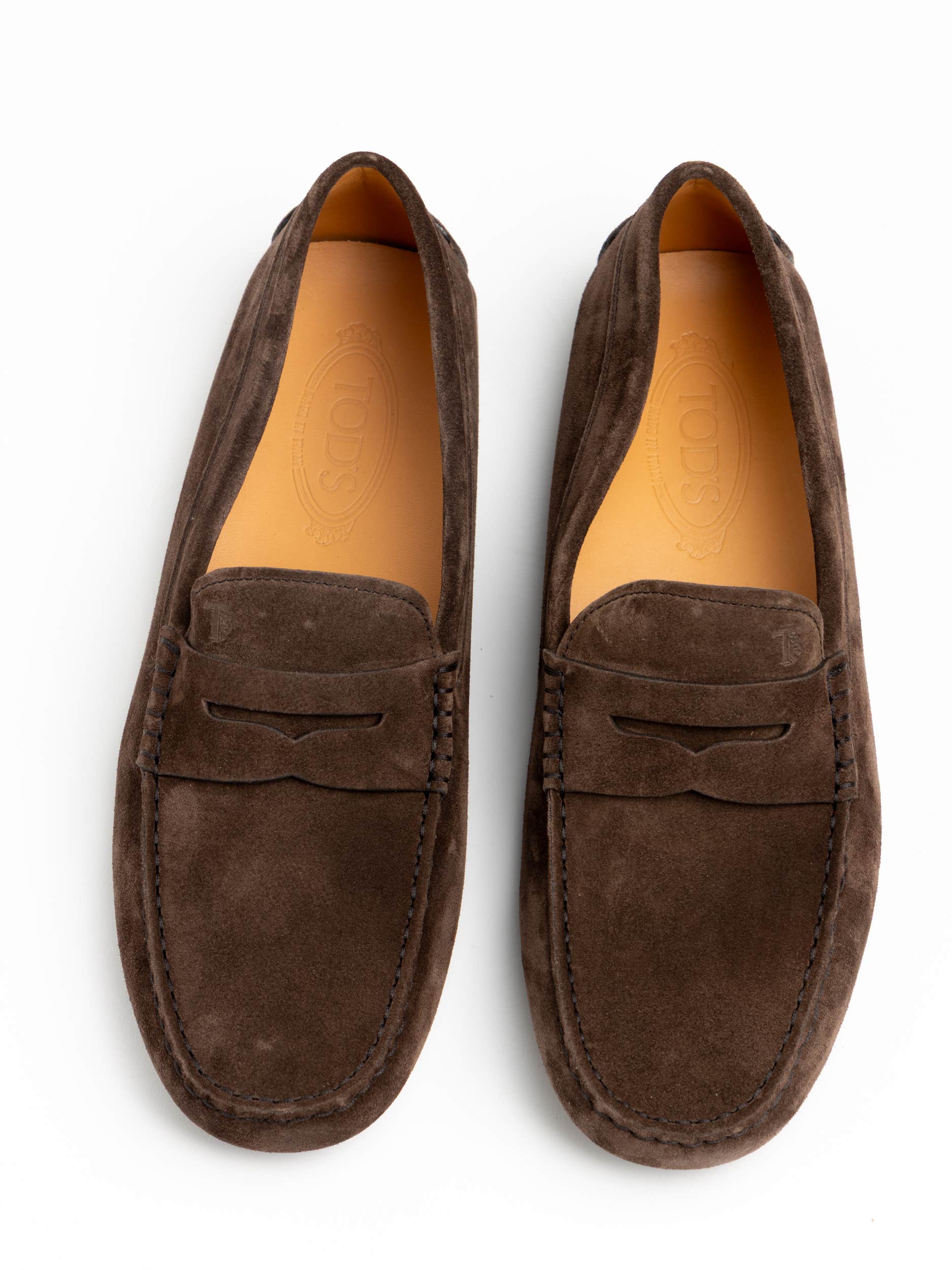 Dark Brown Suede Gommino Driving Shoe