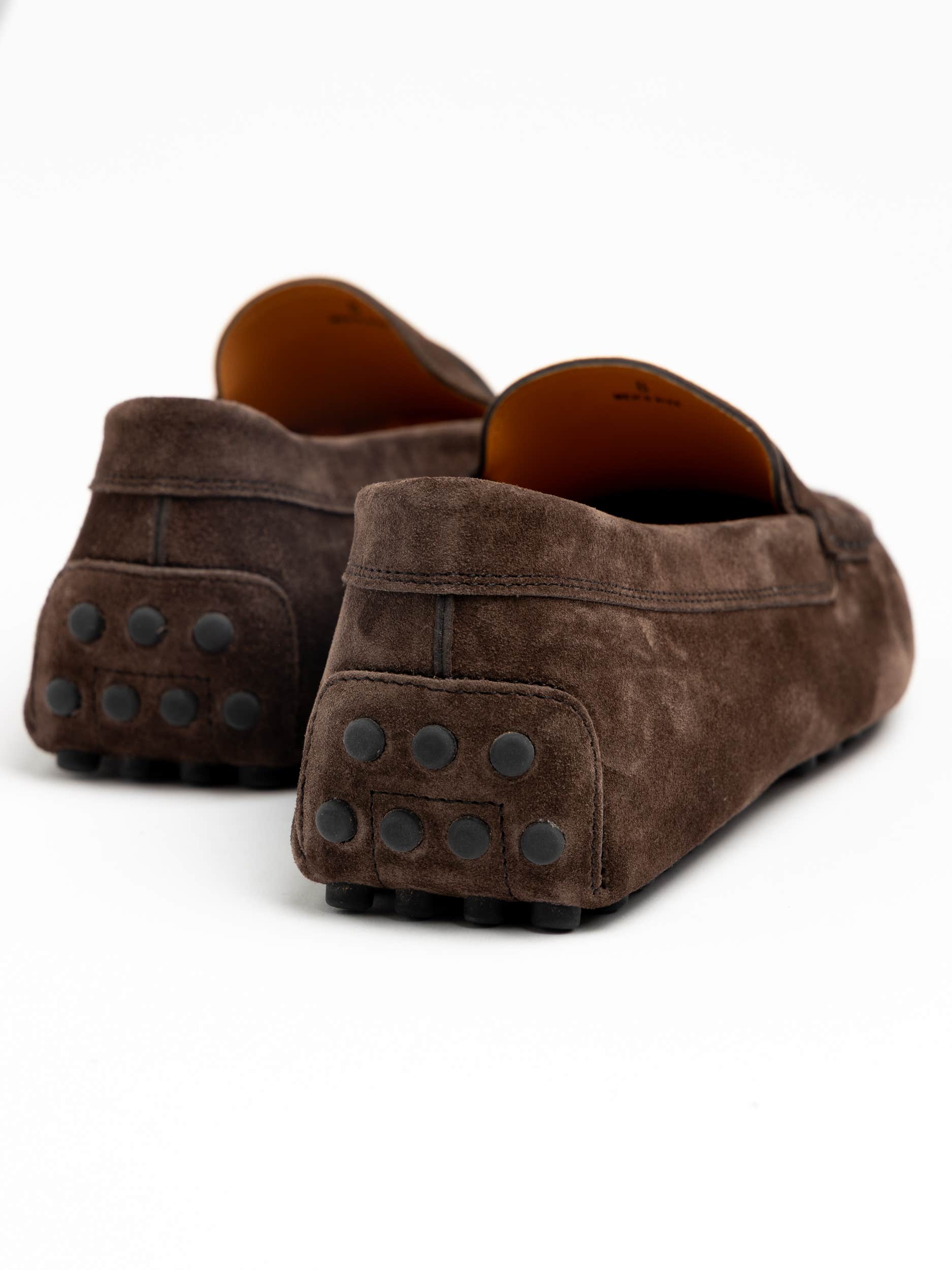 Dark Brown Suede Gommino Driving Shoe