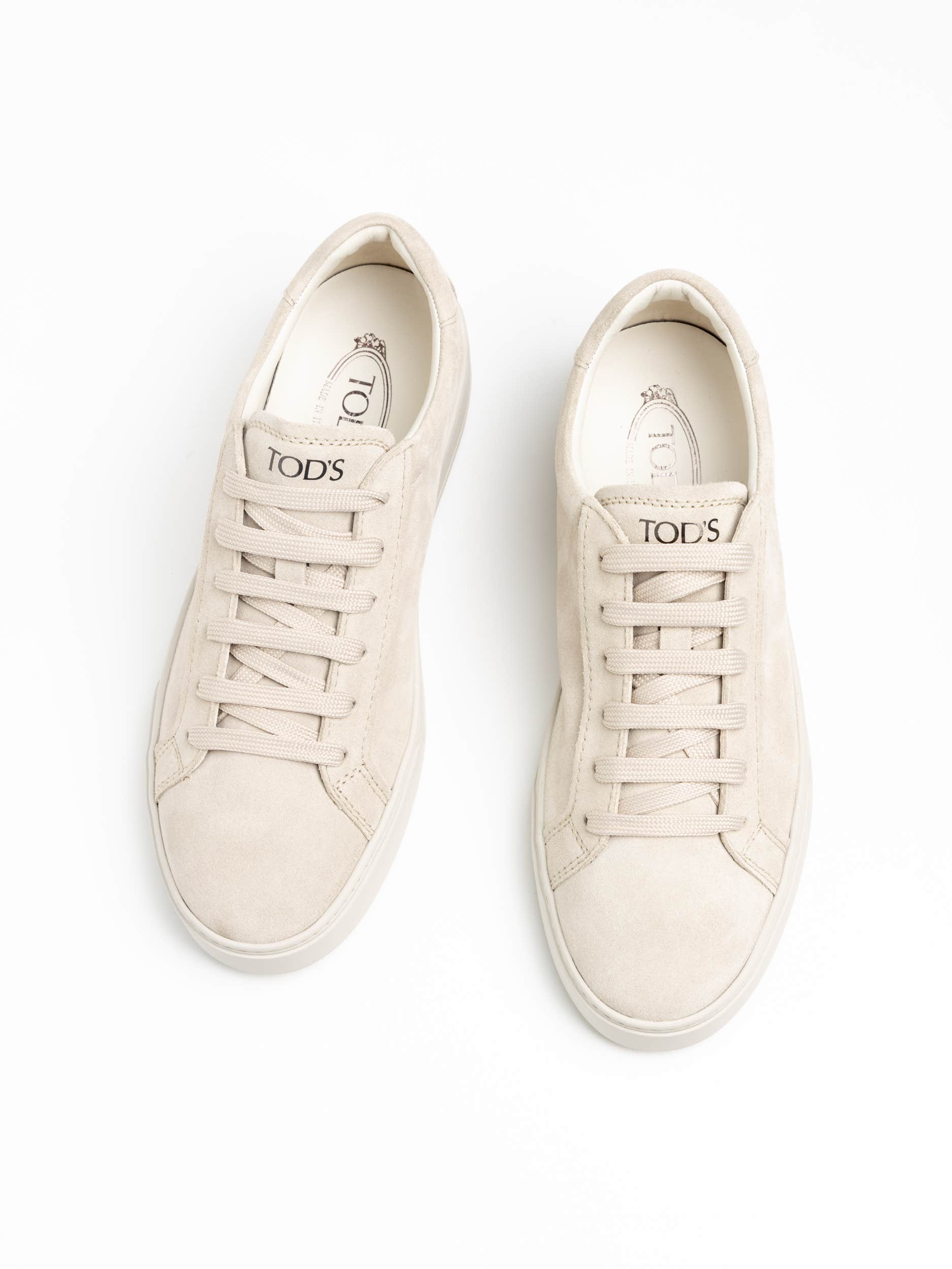 Grey Suede Sneaker
