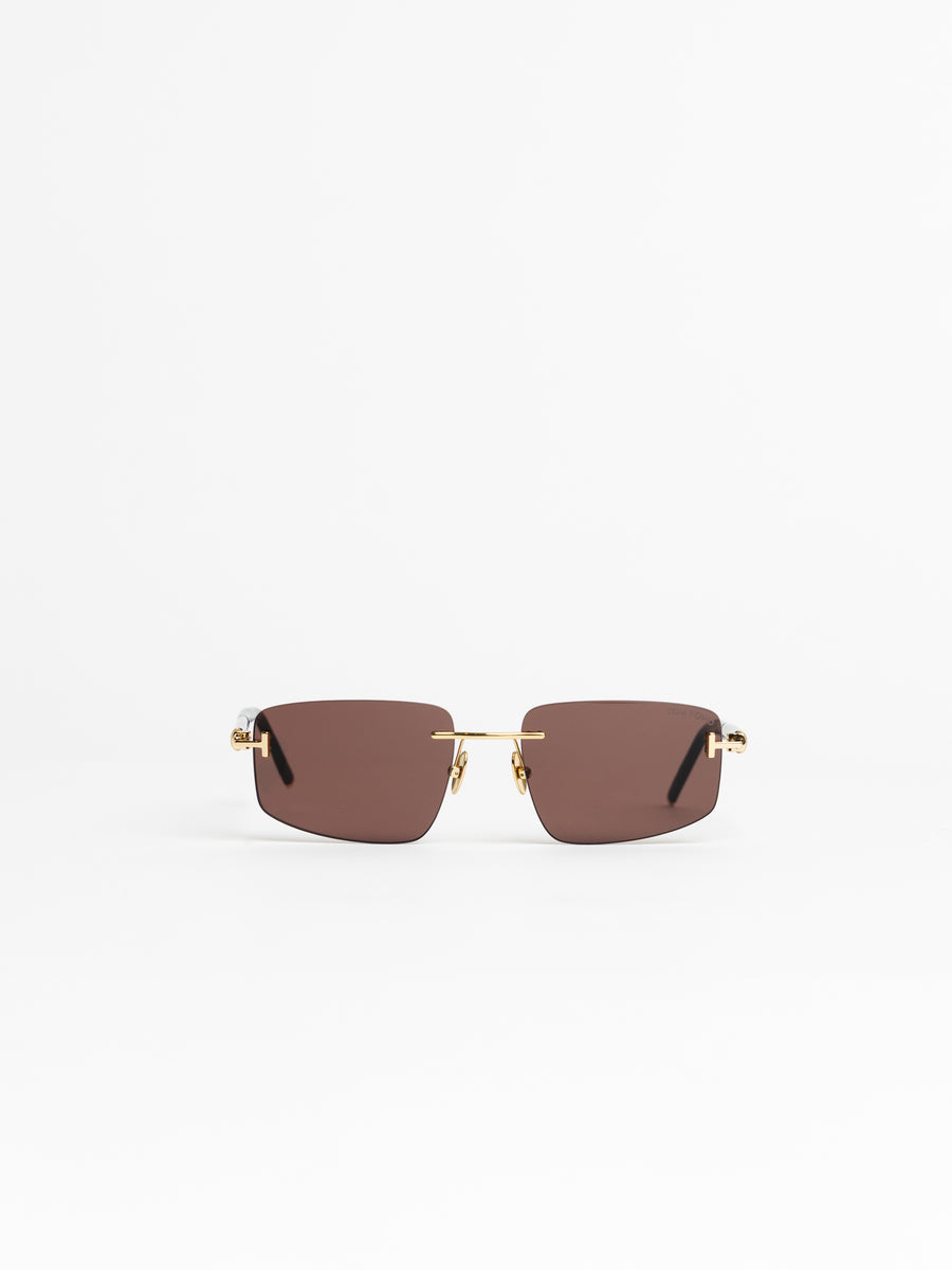 Square Titanium and Horn Sunglasses – The Helm Clothing