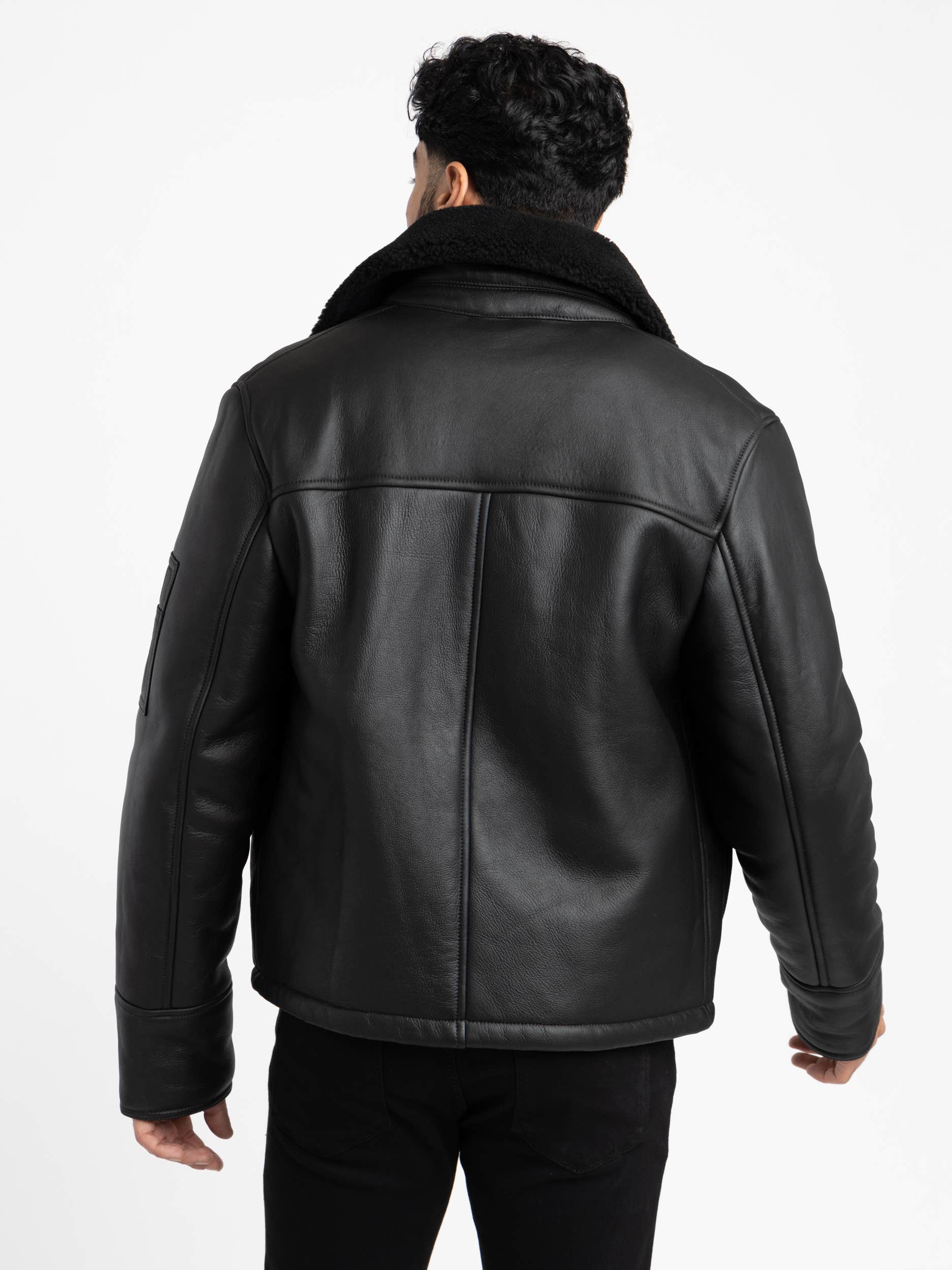 Black Shearling Jacket