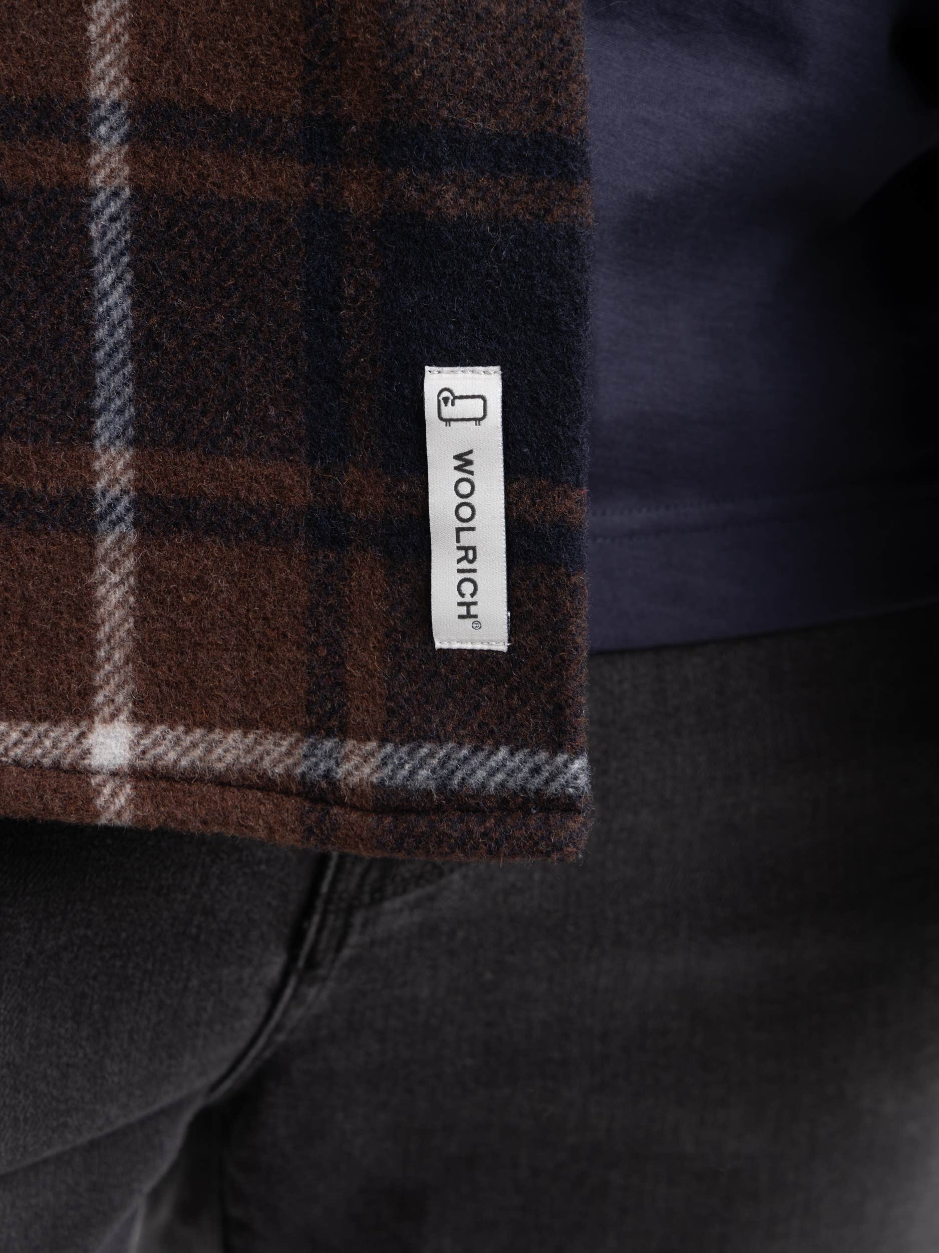 Brown Alaskan Bonded Overshirt