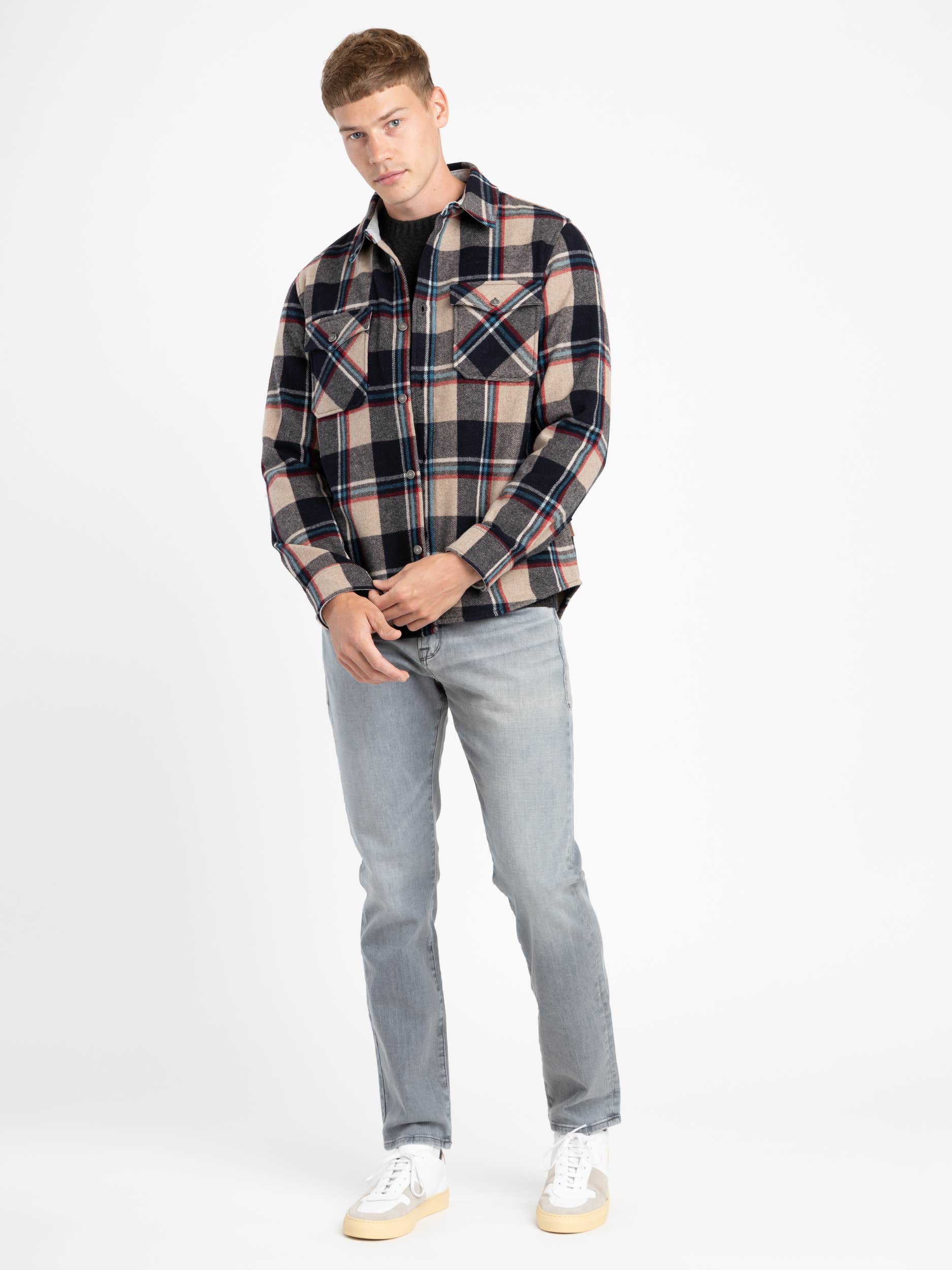 Sand Alaskan Melton Overshirt