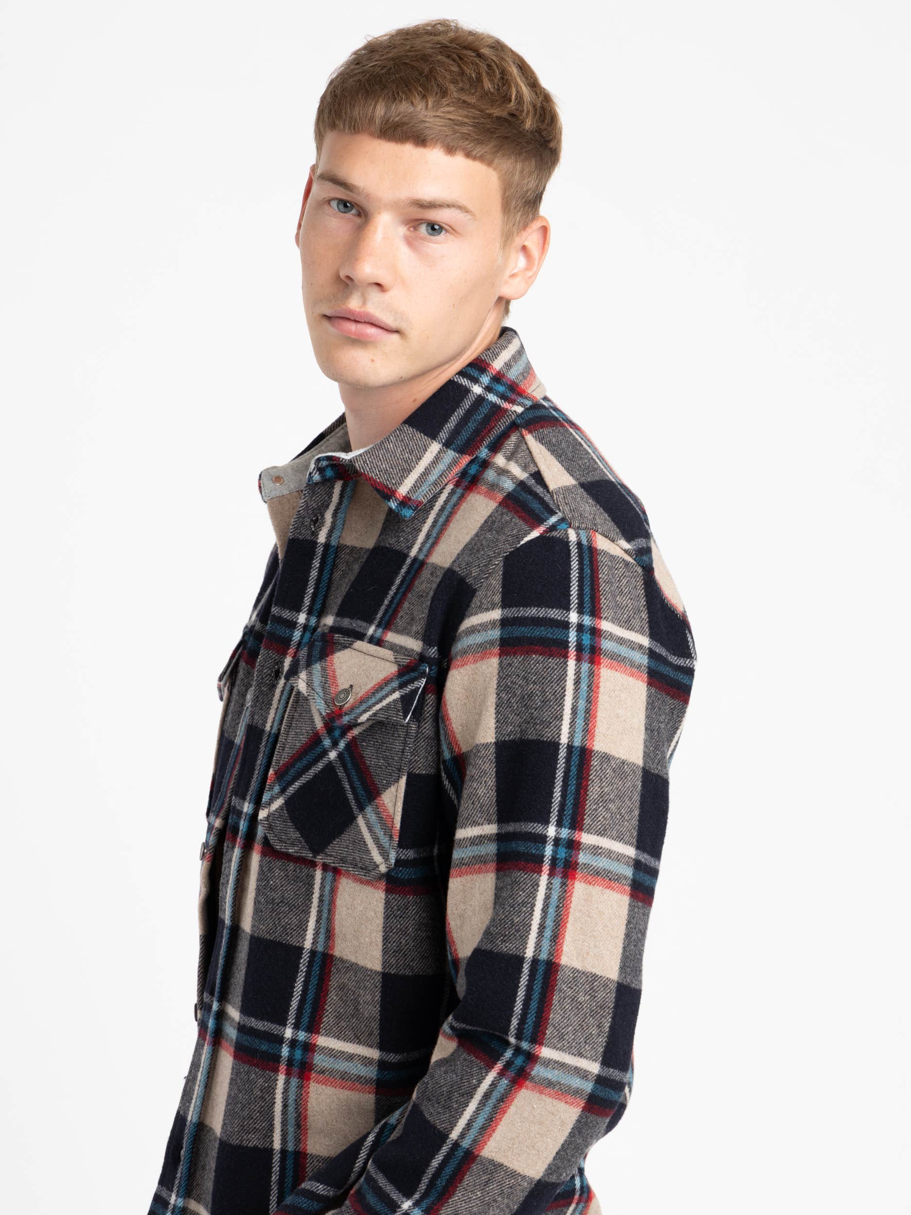 Sand Alaskan Melton Overshirt