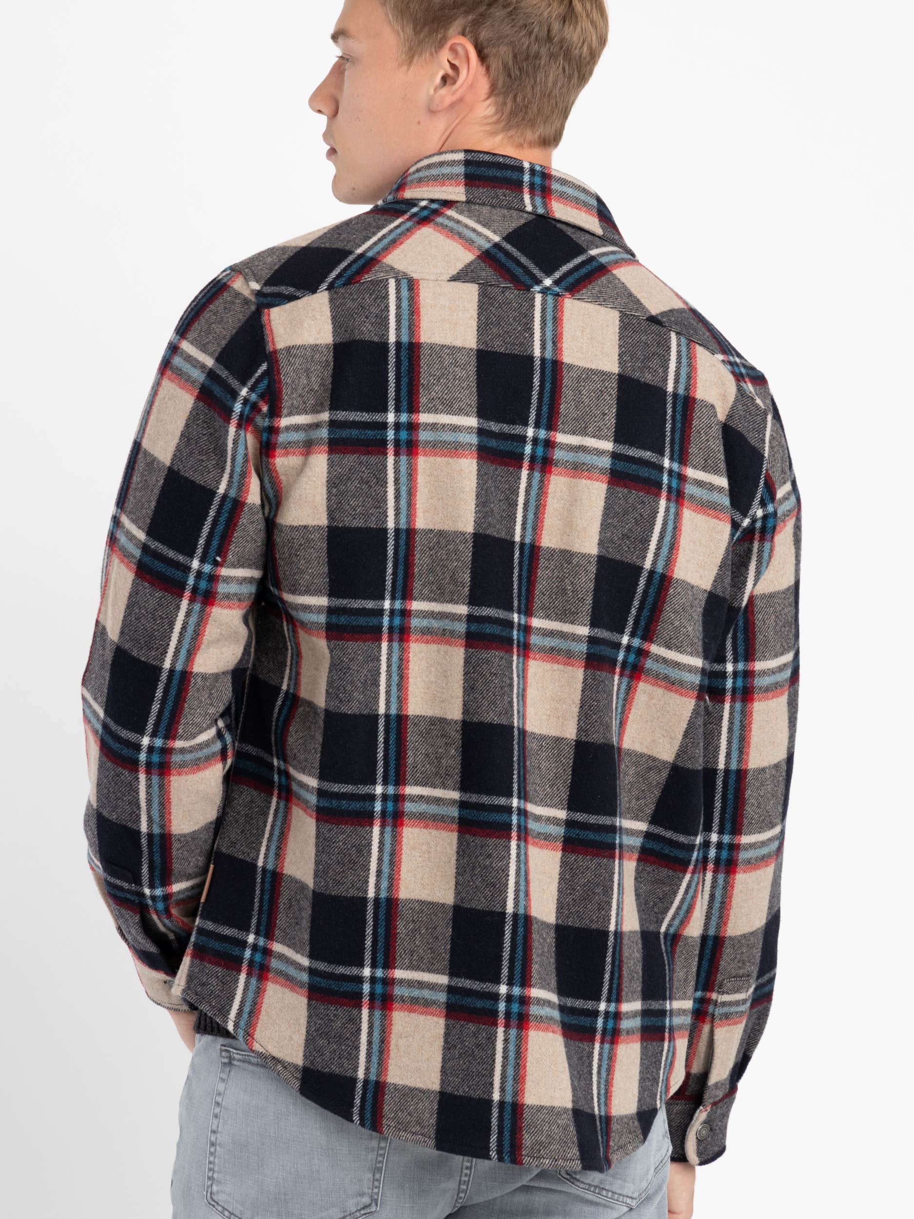Sand Alaskan Melton Overshirt