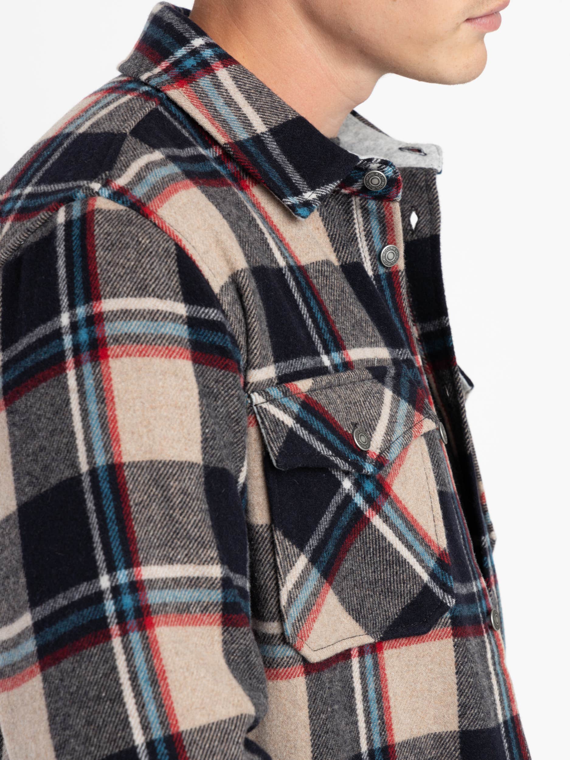 Sand Alaskan Melton Overshirt