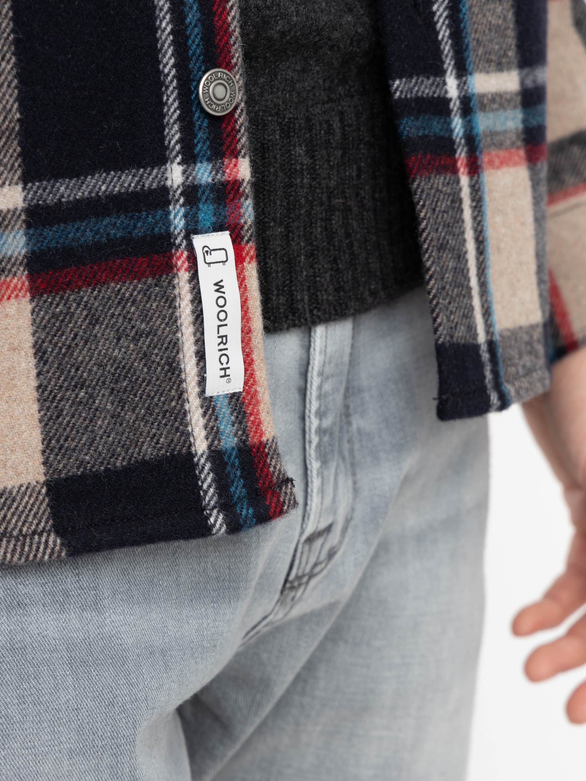 Sand Alaskan Melton Overshirt