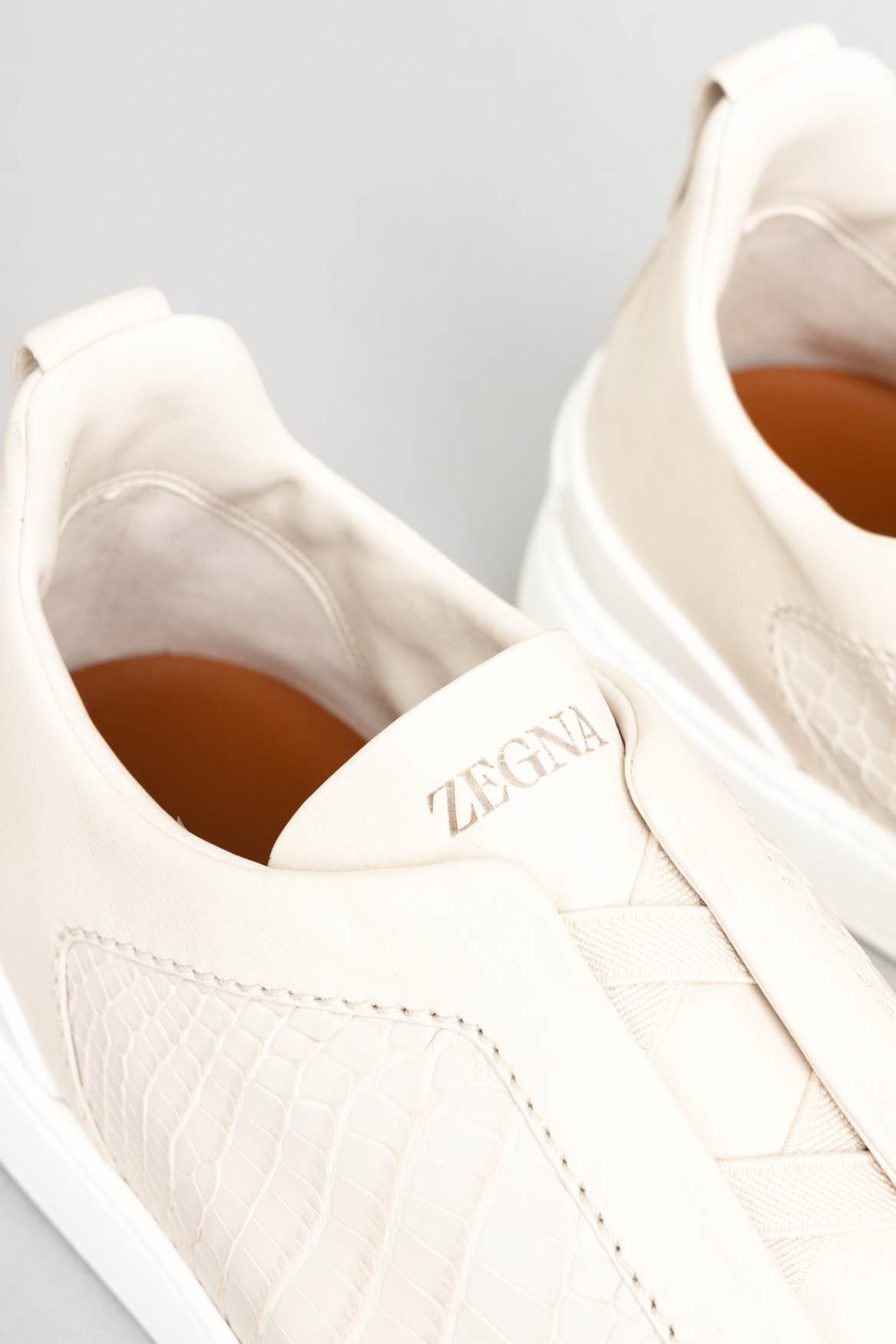Alligator Triple Stitch Sneakers